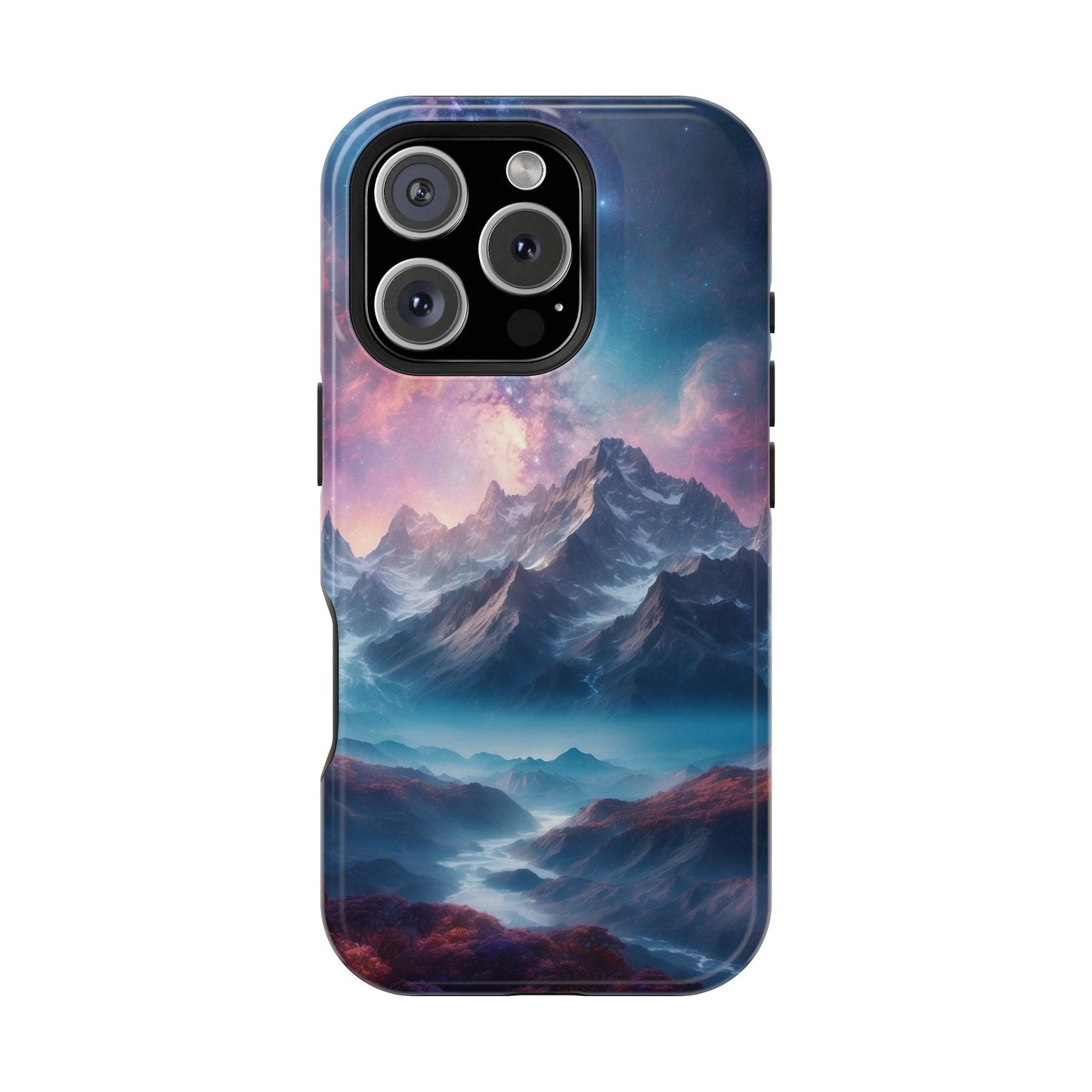 Celestial Mountain Galaxy - MagSafe iPhone Case - BOGO Cases