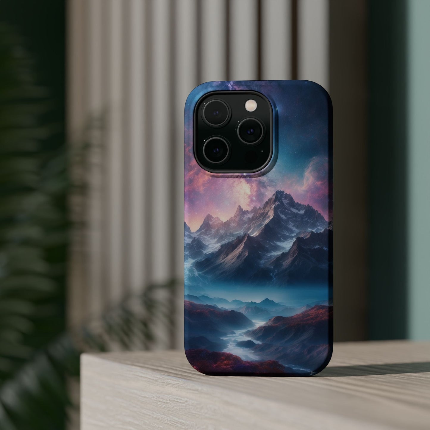 Celestial Mountain Galaxy - MagSafe iPhone Case - BOGO Cases