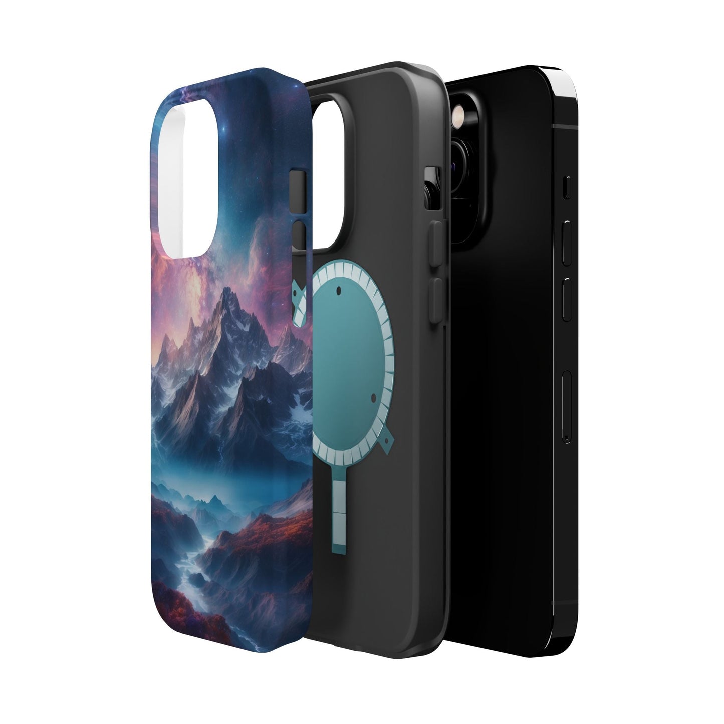 Celestial Mountain Galaxy - MagSafe iPhone Case - BOGO Cases
