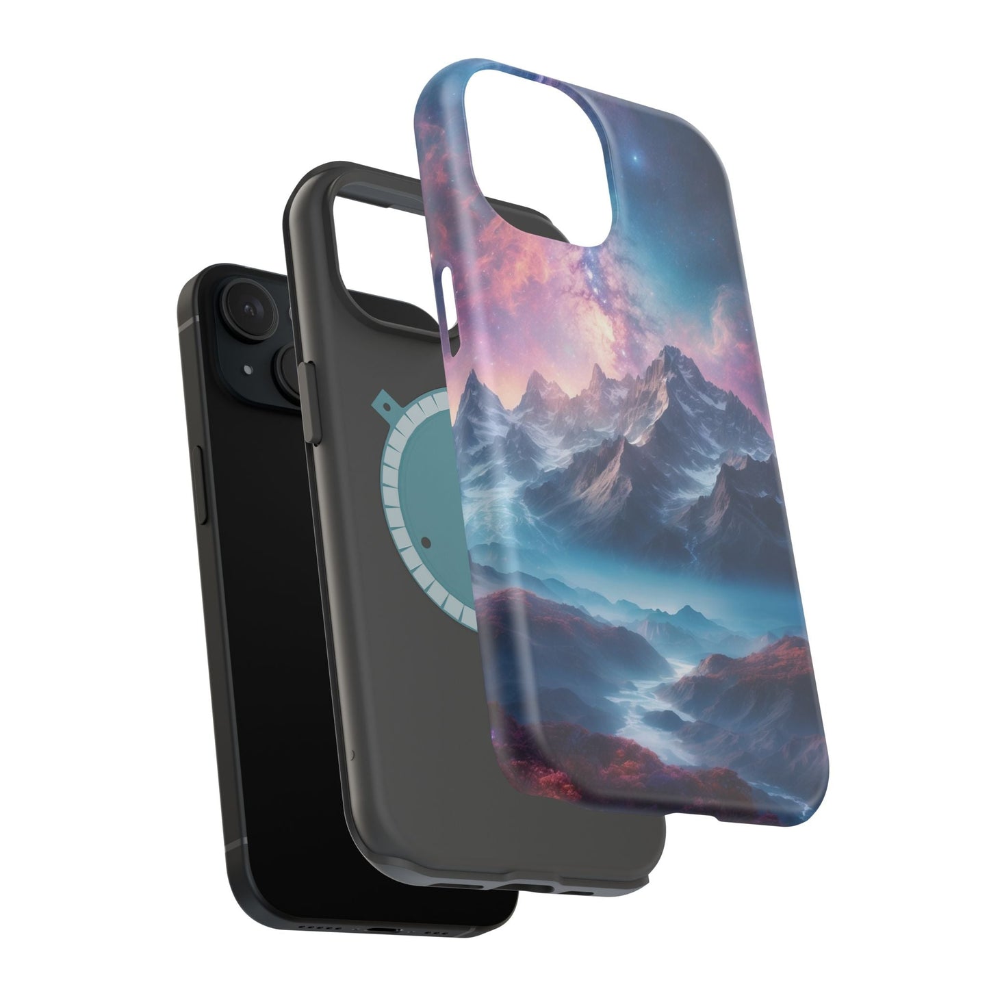 Celestial Mountain Galaxy - MagSafe iPhone Case - BOGO Cases