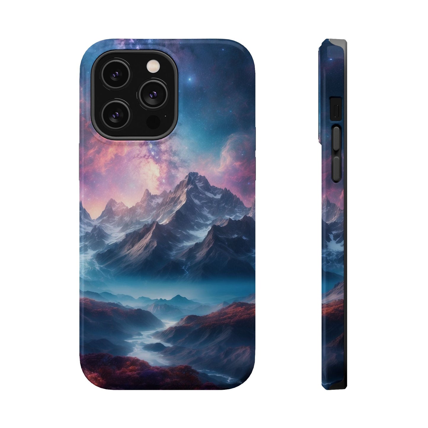 Celestial Mountain Galaxy - MagSafe iPhone Case - BOGO Cases