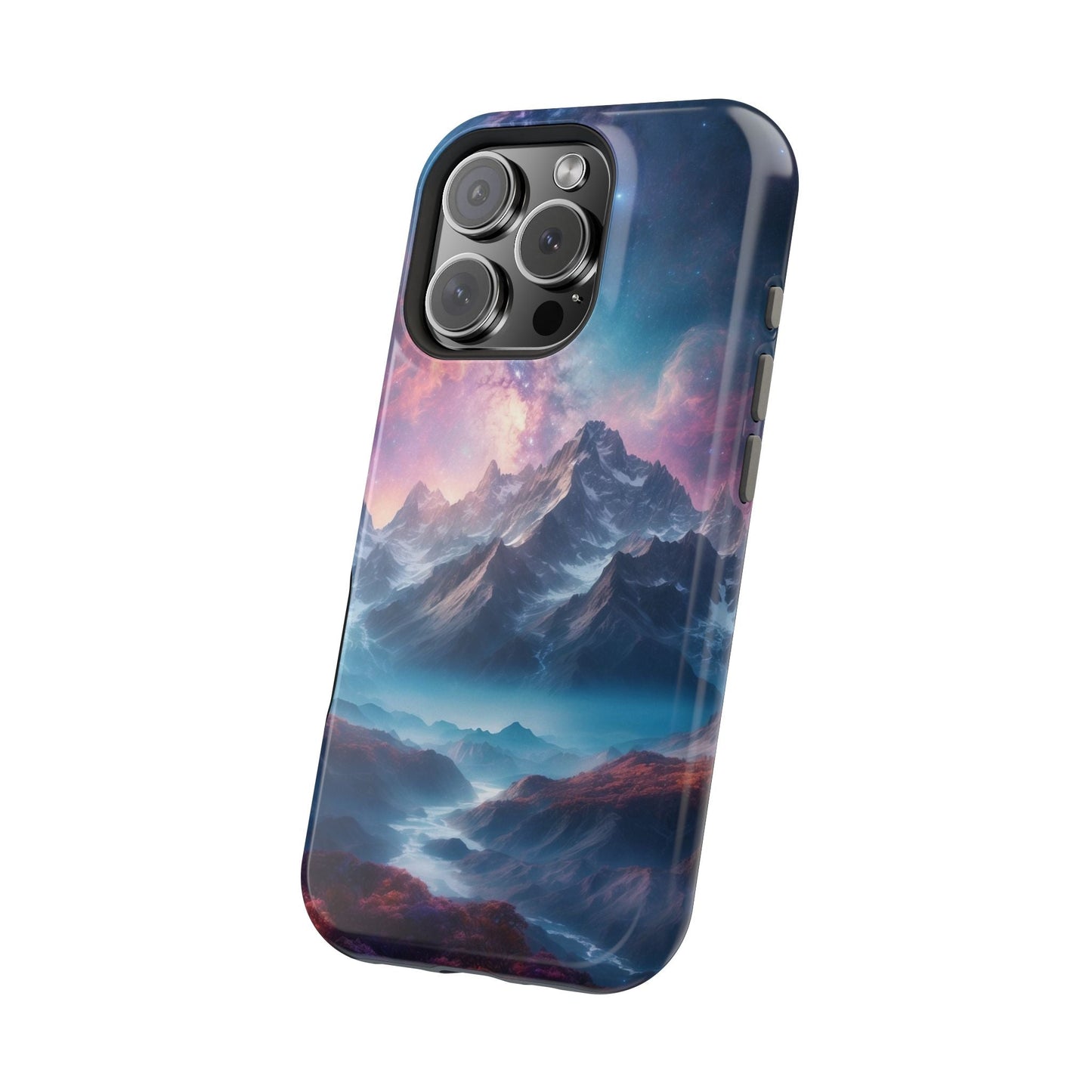 Celestial Mountain Galaxy - MagSafe iPhone Case - BOGO Cases