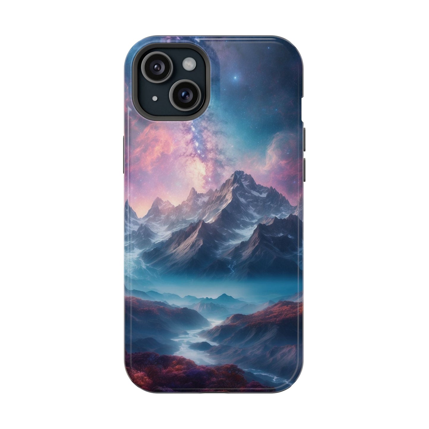 Celestial Mountain Galaxy - MagSafe iPhone Case - BOGO Cases
