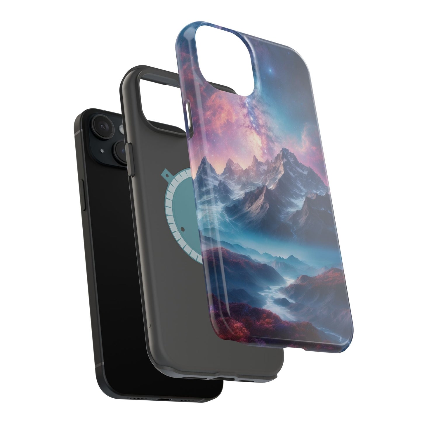 Celestial Mountain Galaxy - MagSafe iPhone Case - BOGO Cases