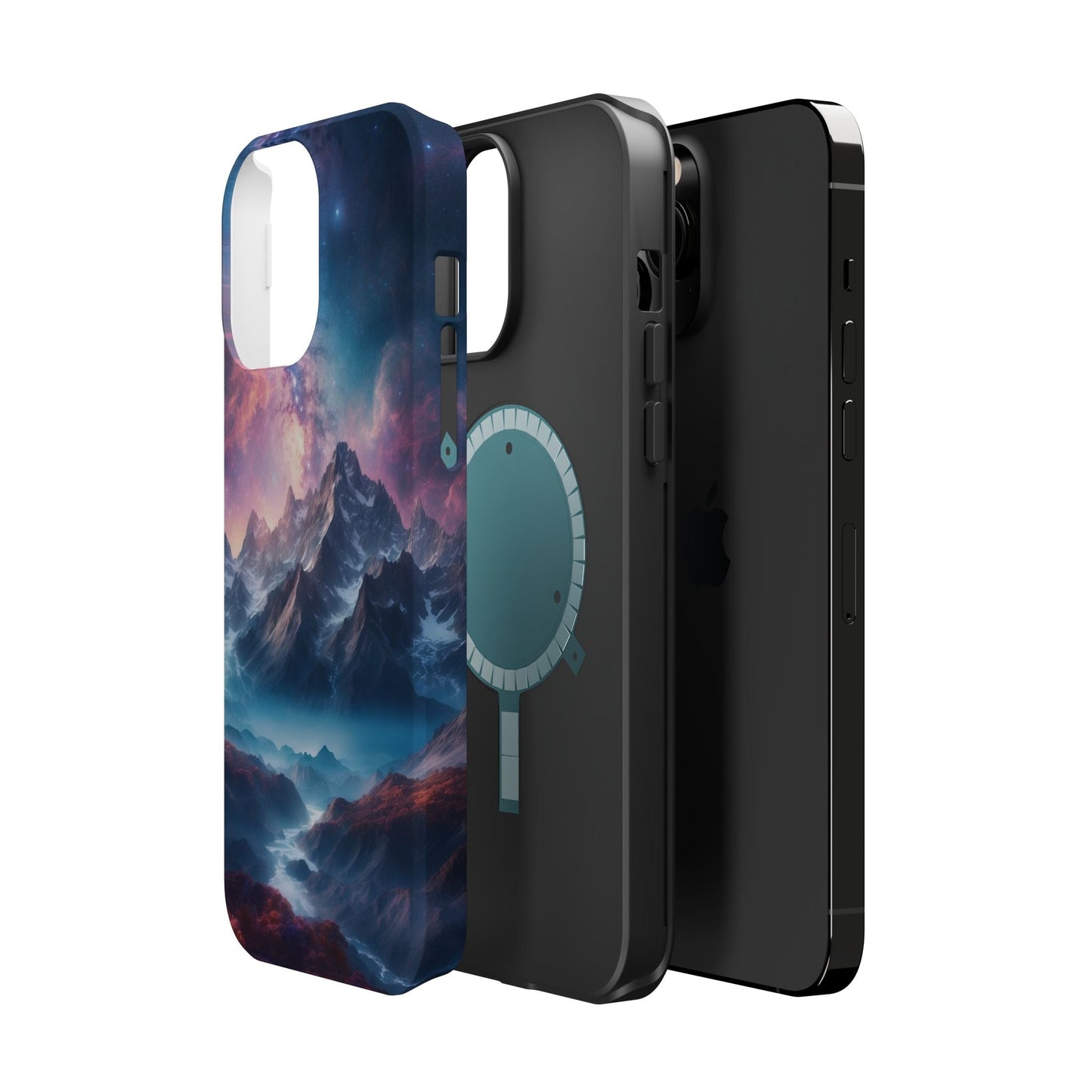 Celestial Mountain Galaxy - MagSafe iPhone Case - BOGO Cases