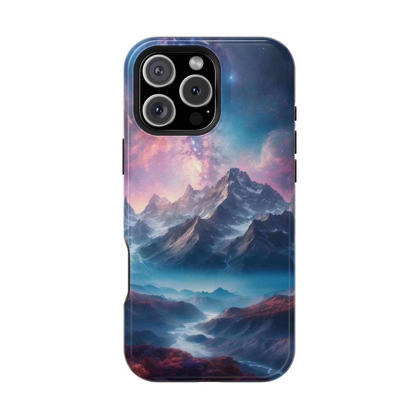 Celestial Mountain Galaxy - MagSafe iPhone Case - BOGO Cases
