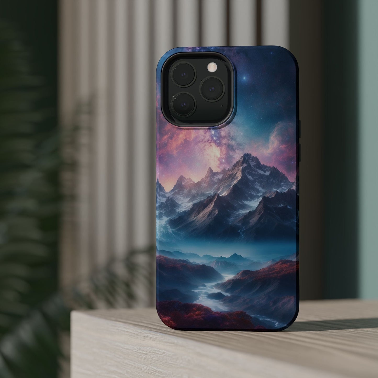 Celestial Mountain Galaxy - MagSafe iPhone Case - BOGO Cases