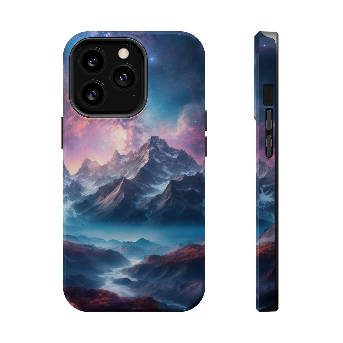 Celestial Mountain Galaxy - MagSafe iPhone Case - BOGO Cases