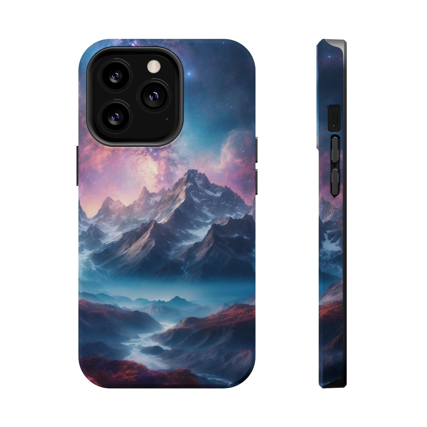 Celestial Mountain Galaxy - MagSafe iPhone Case - BOGO Cases