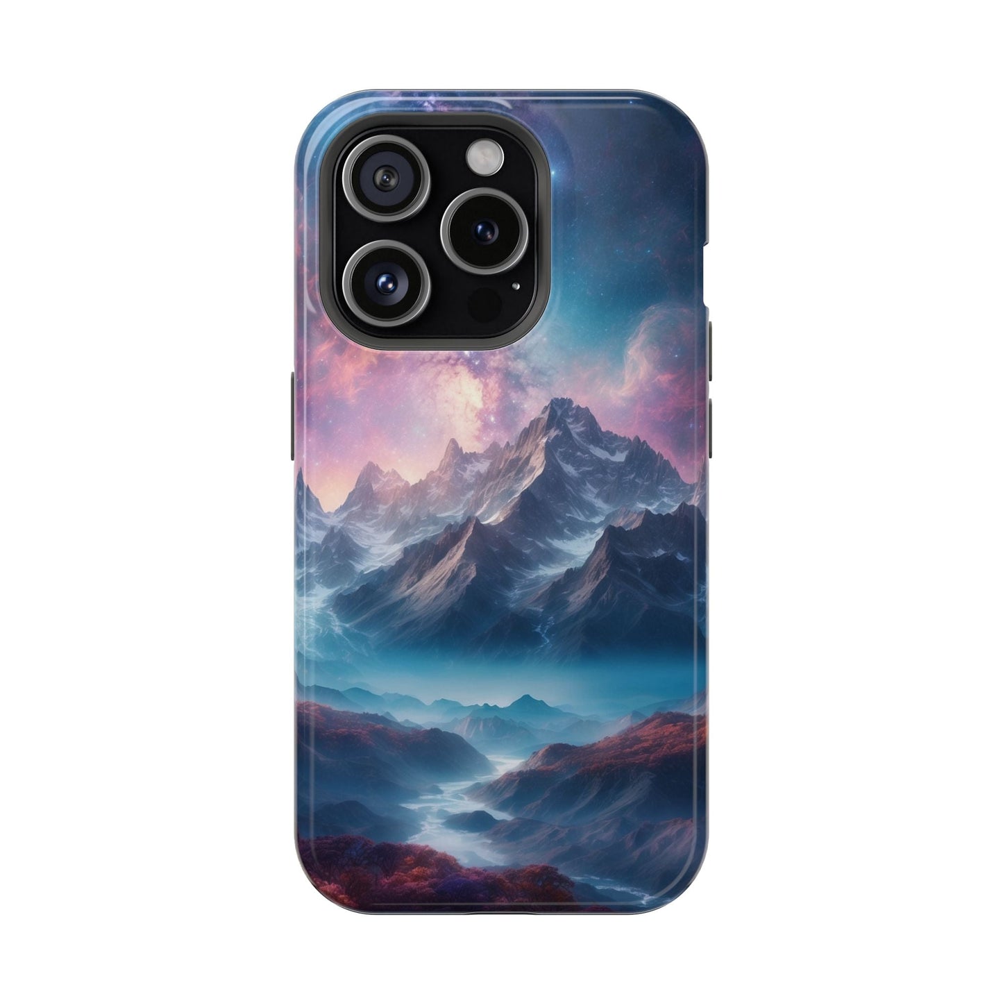 Celestial Mountain Galaxy - MagSafe iPhone Case - BOGO Cases