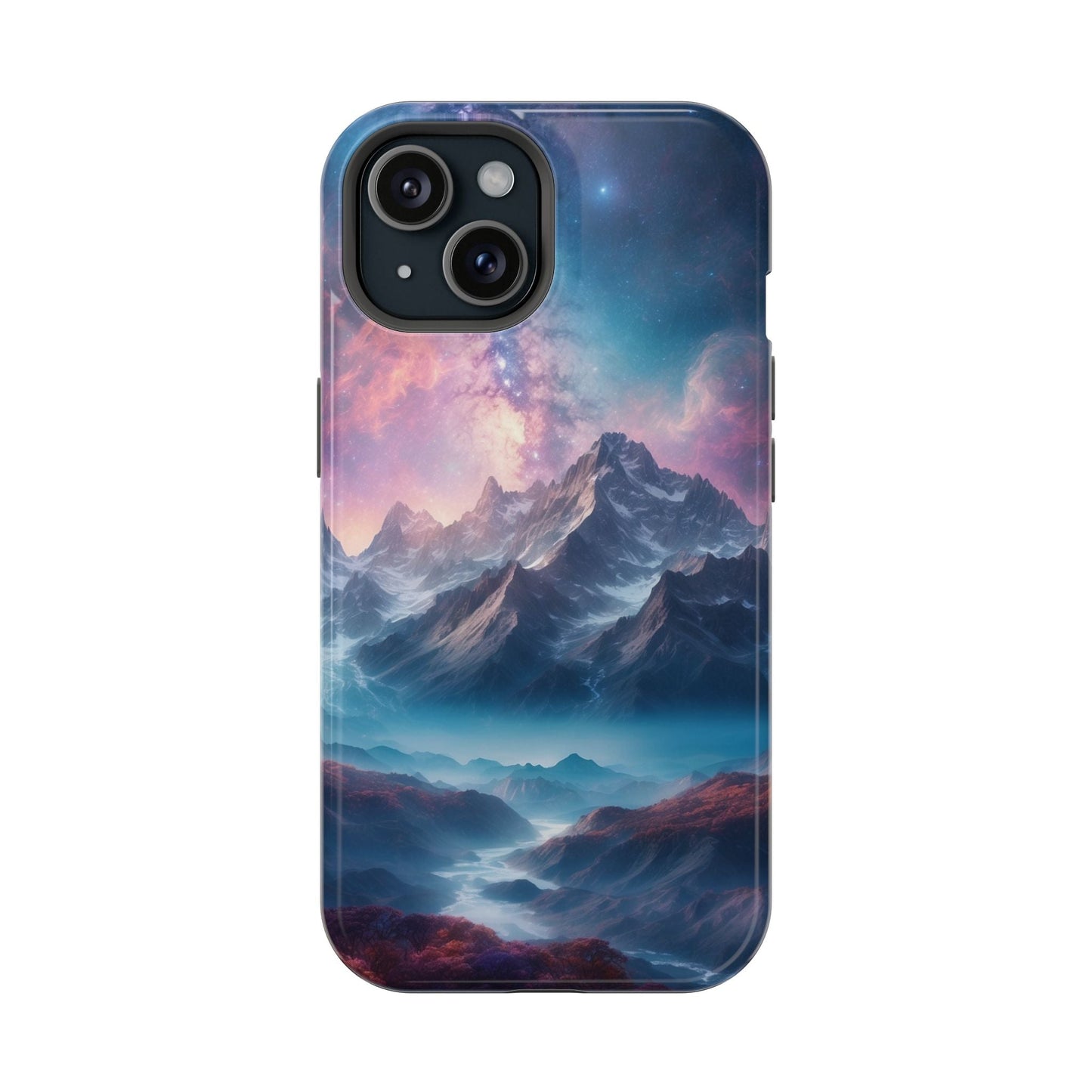 Celestial Mountain Galaxy - MagSafe iPhone Case - BOGO Cases