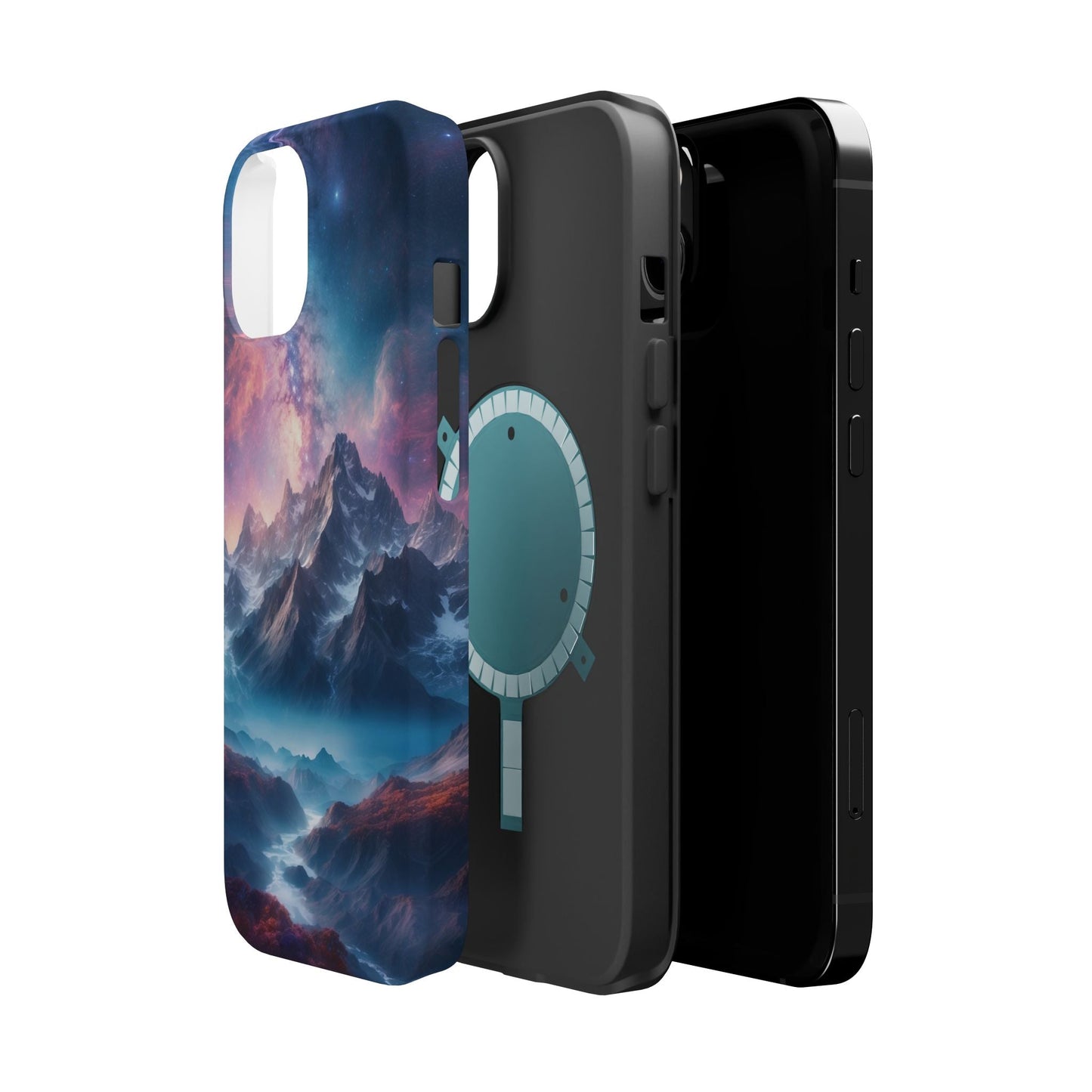 Celestial Mountain Galaxy - MagSafe iPhone Case - BOGO Cases