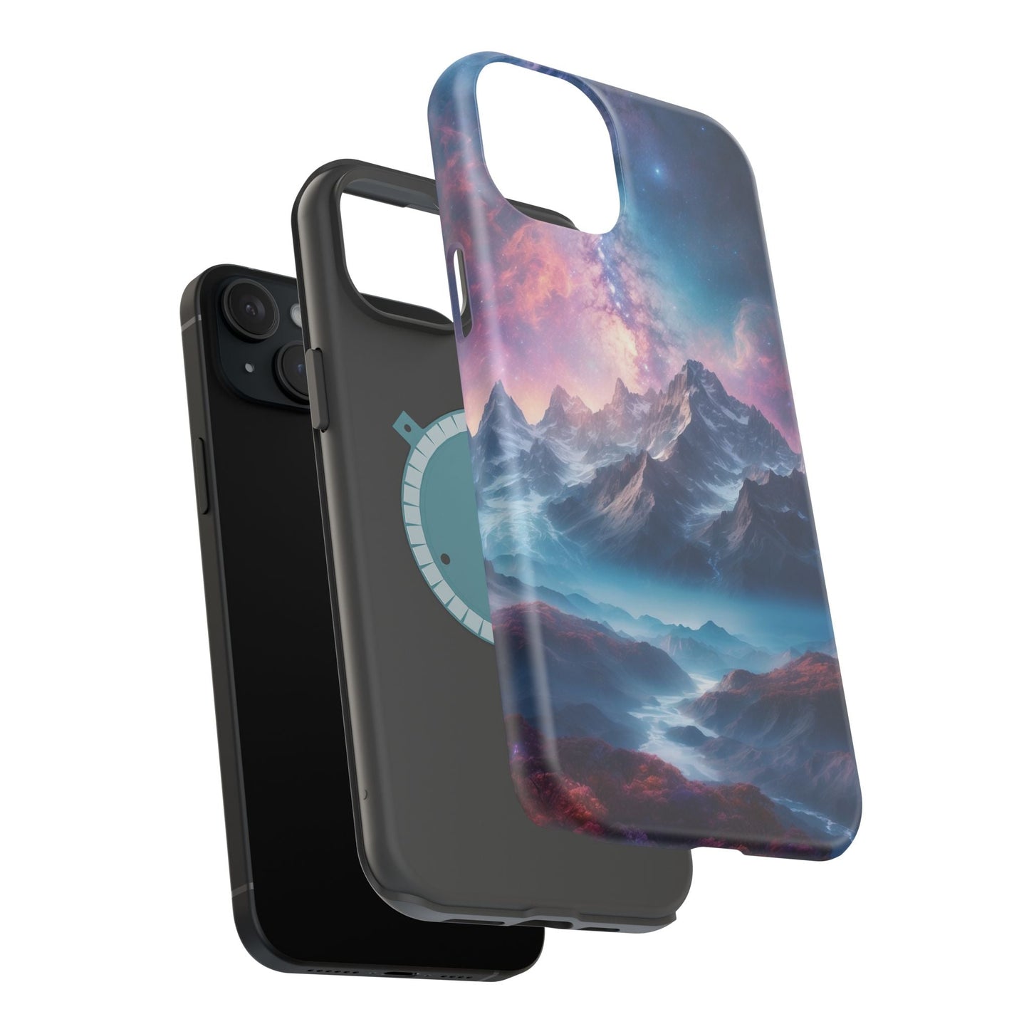 Celestial Mountain Galaxy - MagSafe iPhone Case - BOGO Cases