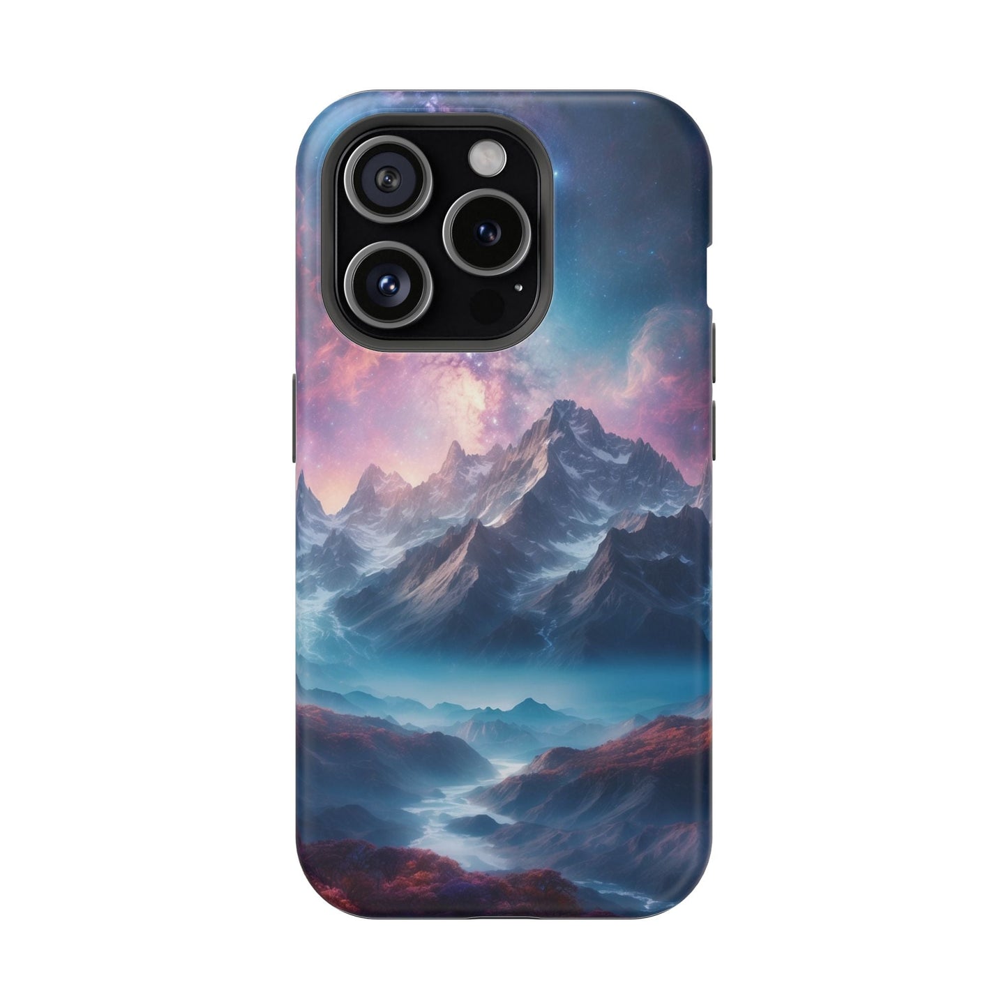Celestial Mountain Galaxy - MagSafe iPhone Case - BOGO Cases
