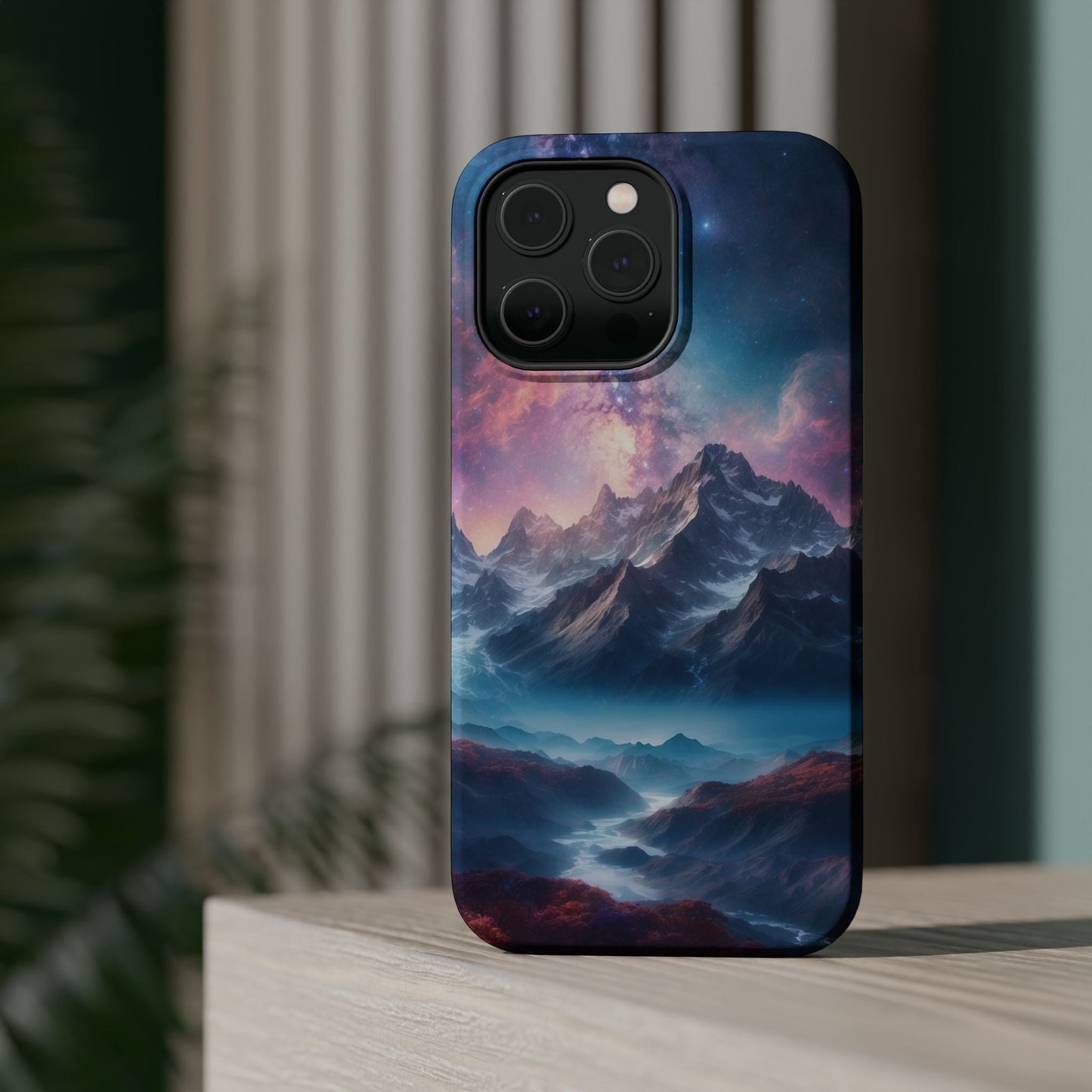 Celestial Mountain Galaxy - MagSafe iPhone Case - BOGO Cases