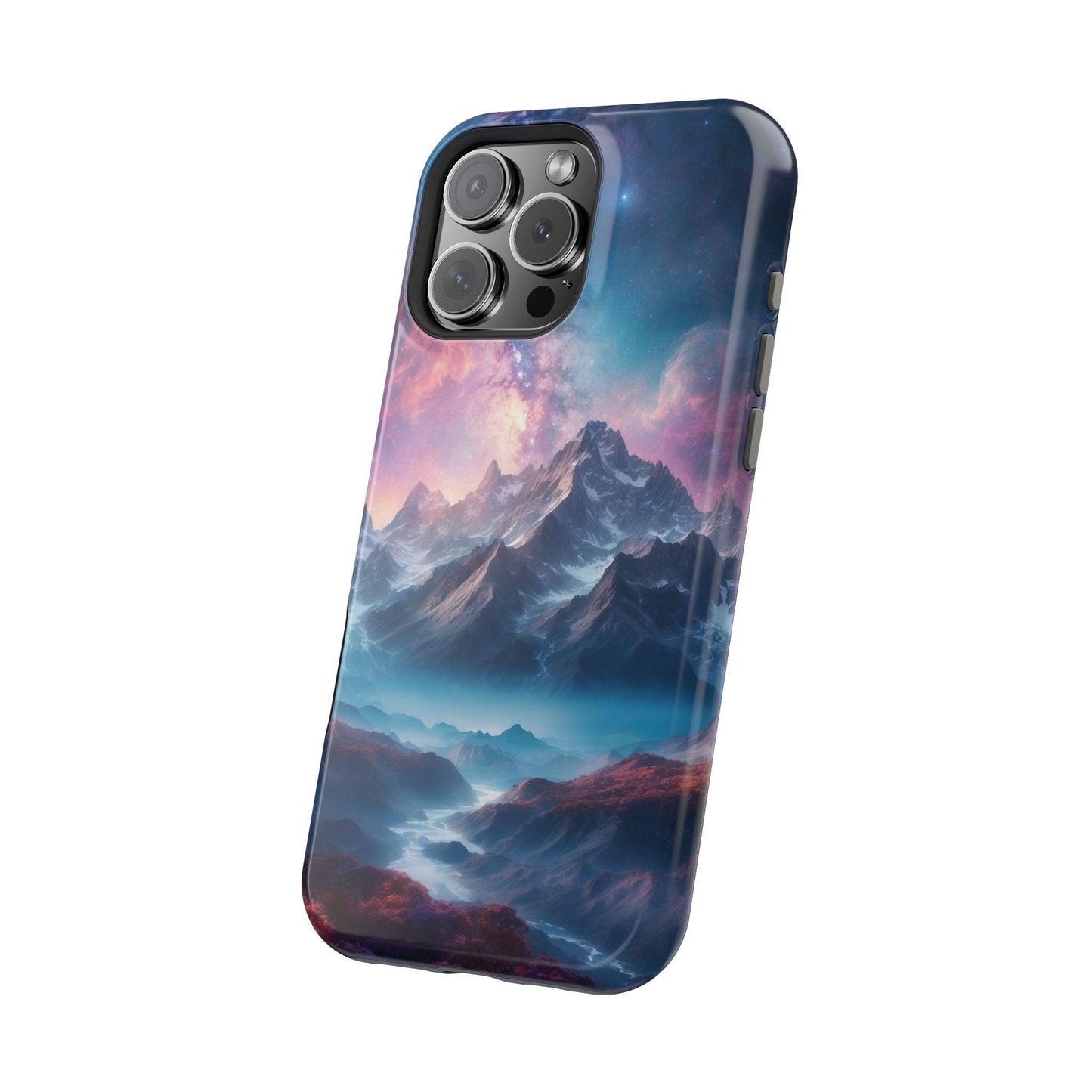 Celestial Mountain Galaxy - MagSafe iPhone Case - BOGO Cases