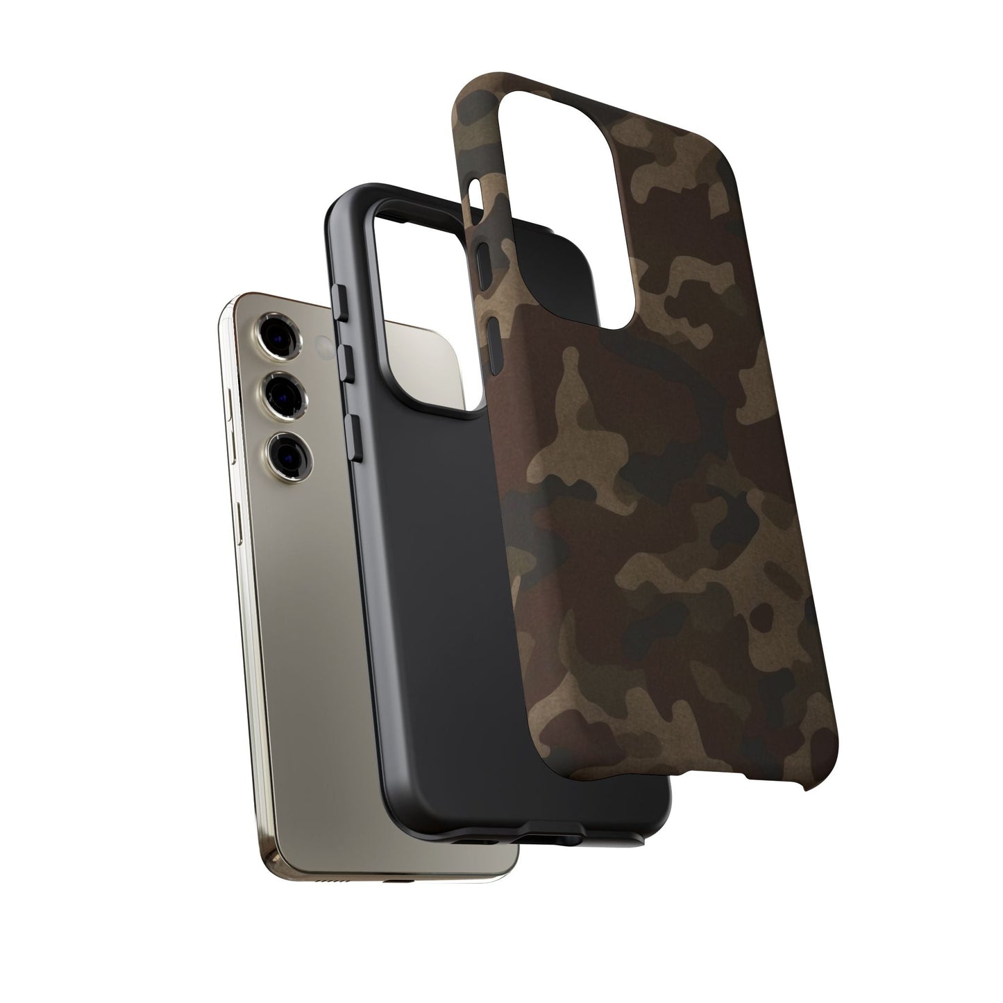 Classic Camouflage Samsung Galaxy Case – Rugged Military - Inspired Design - BOGO Cases