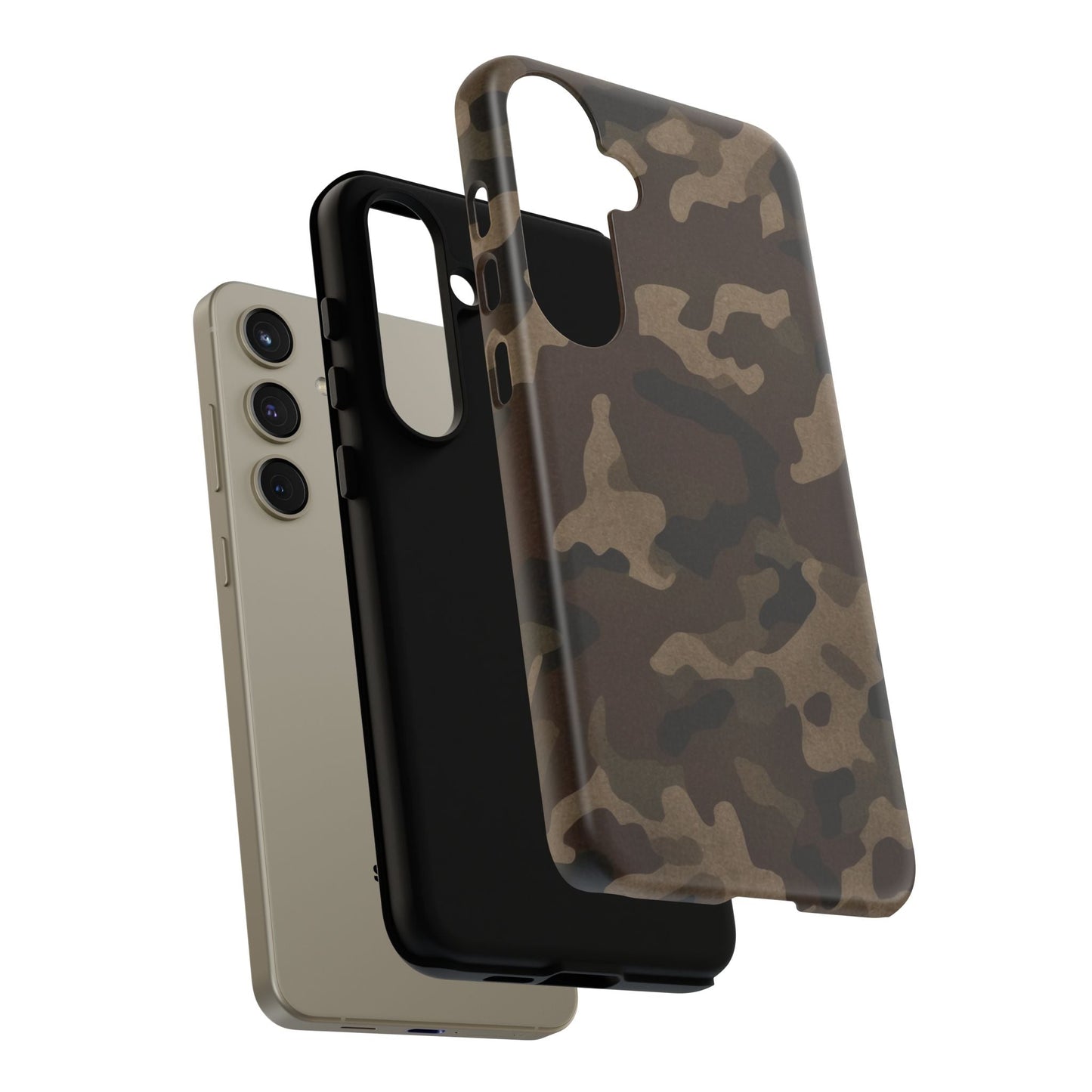Classic Camouflage Samsung Galaxy Case – Rugged Military - Inspired Design - BOGO Cases