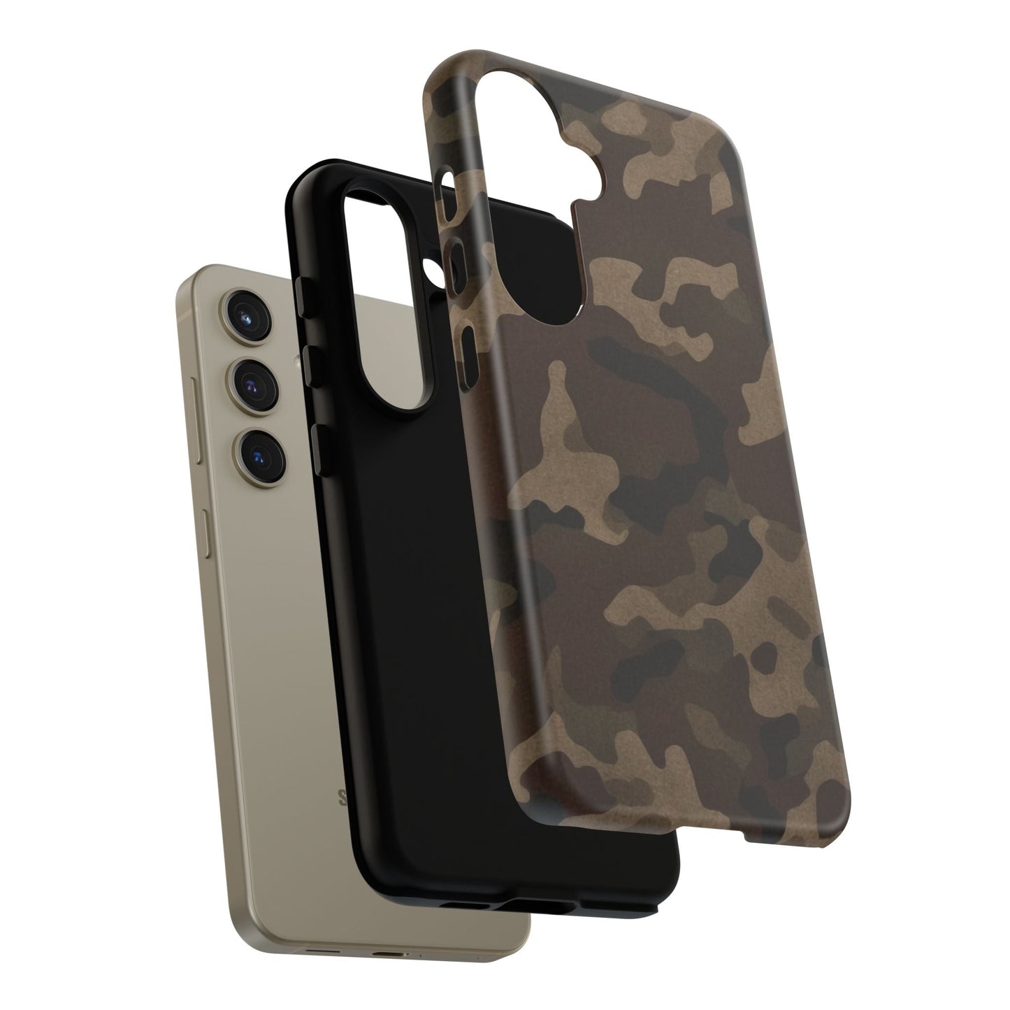 Classic Camouflage Samsung Galaxy Case – Rugged Military - Inspired Design - BOGO Cases