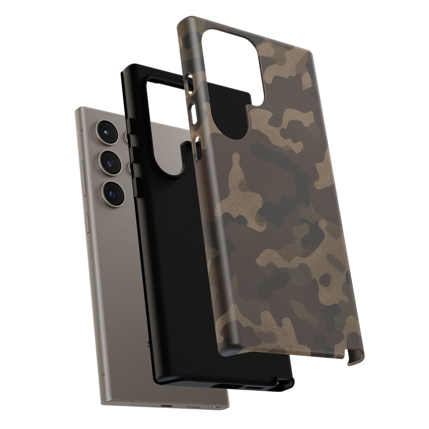 Classic Camouflage Samsung Galaxy Case – Rugged Military - Inspired Design - BOGO Cases