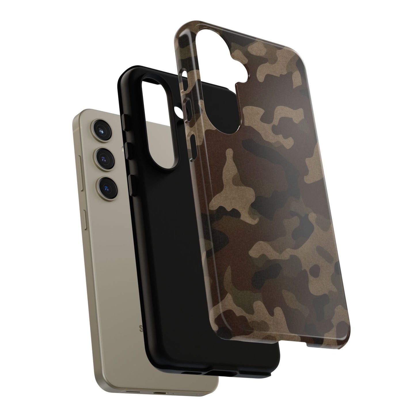 Classic Camouflage Samsung Galaxy Case – Rugged Military - Inspired Design - BOGO Cases