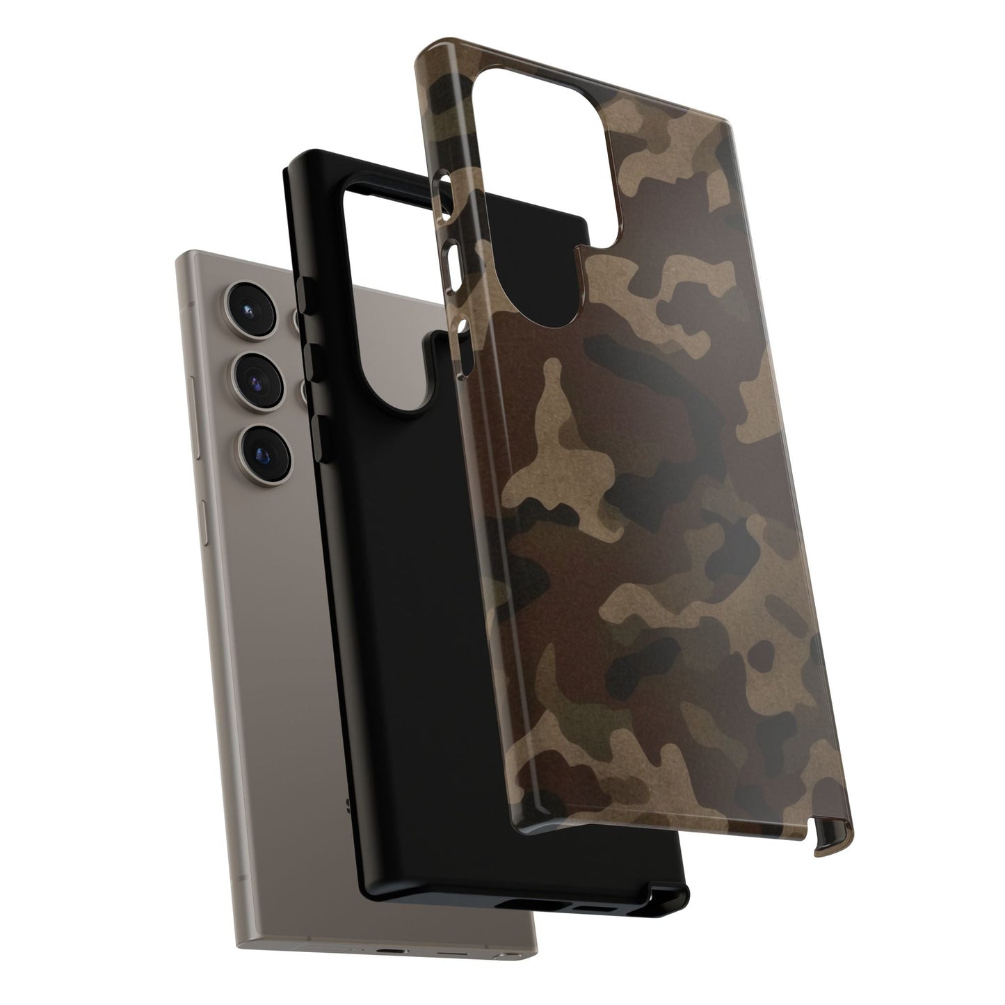 Classic Camouflage Samsung Galaxy Case – Rugged Military - Inspired Design - BOGO Cases
