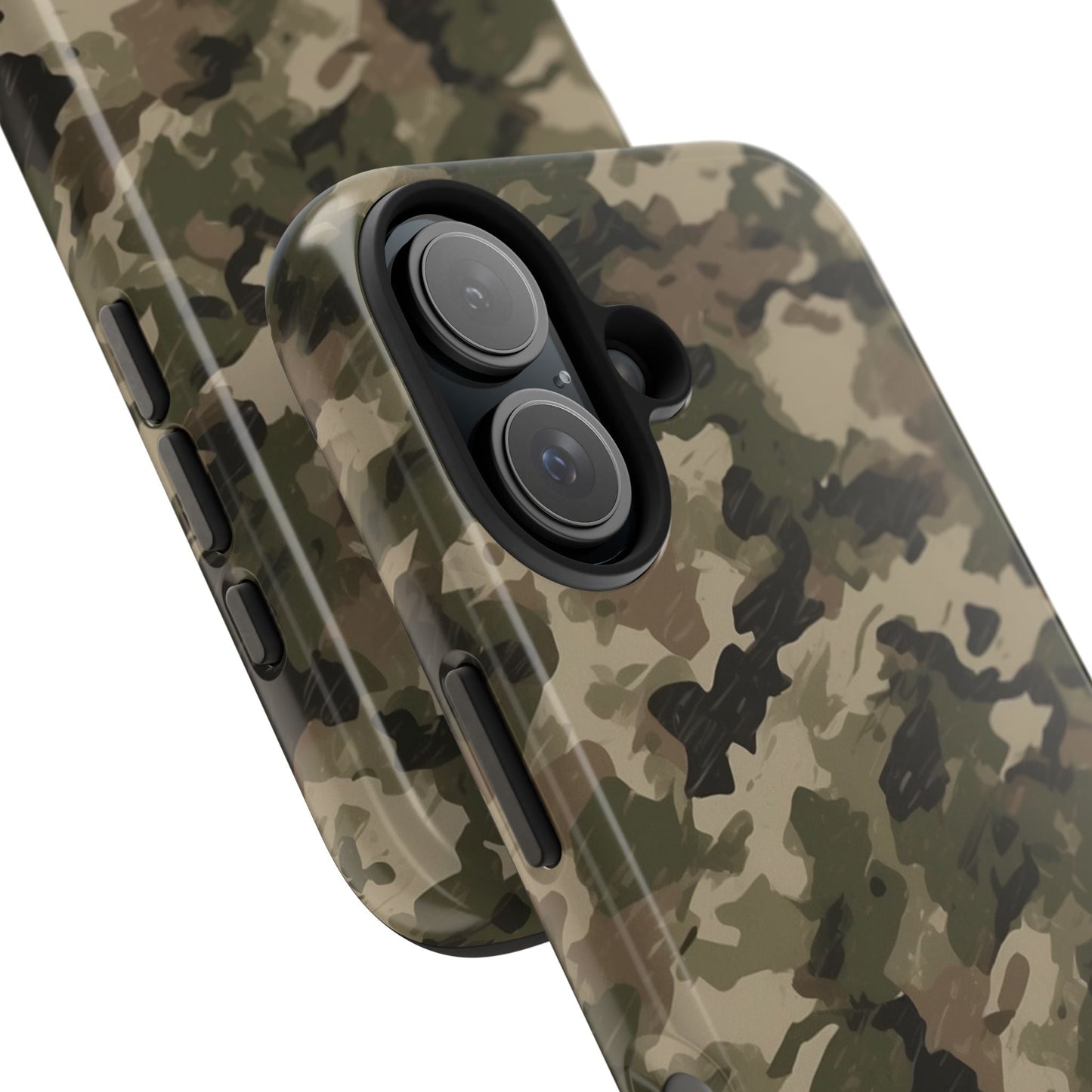 Classic Light Brown Camouflage – Durable iPhone Case with Timeless Design - BOGO Cases