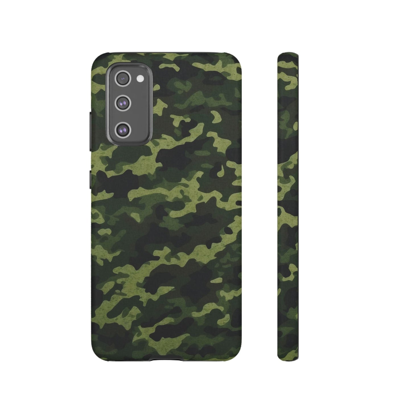 Dark Green Camouflage – Samsung Galaxy Case, Durable and Stylish - BOGO Cases
