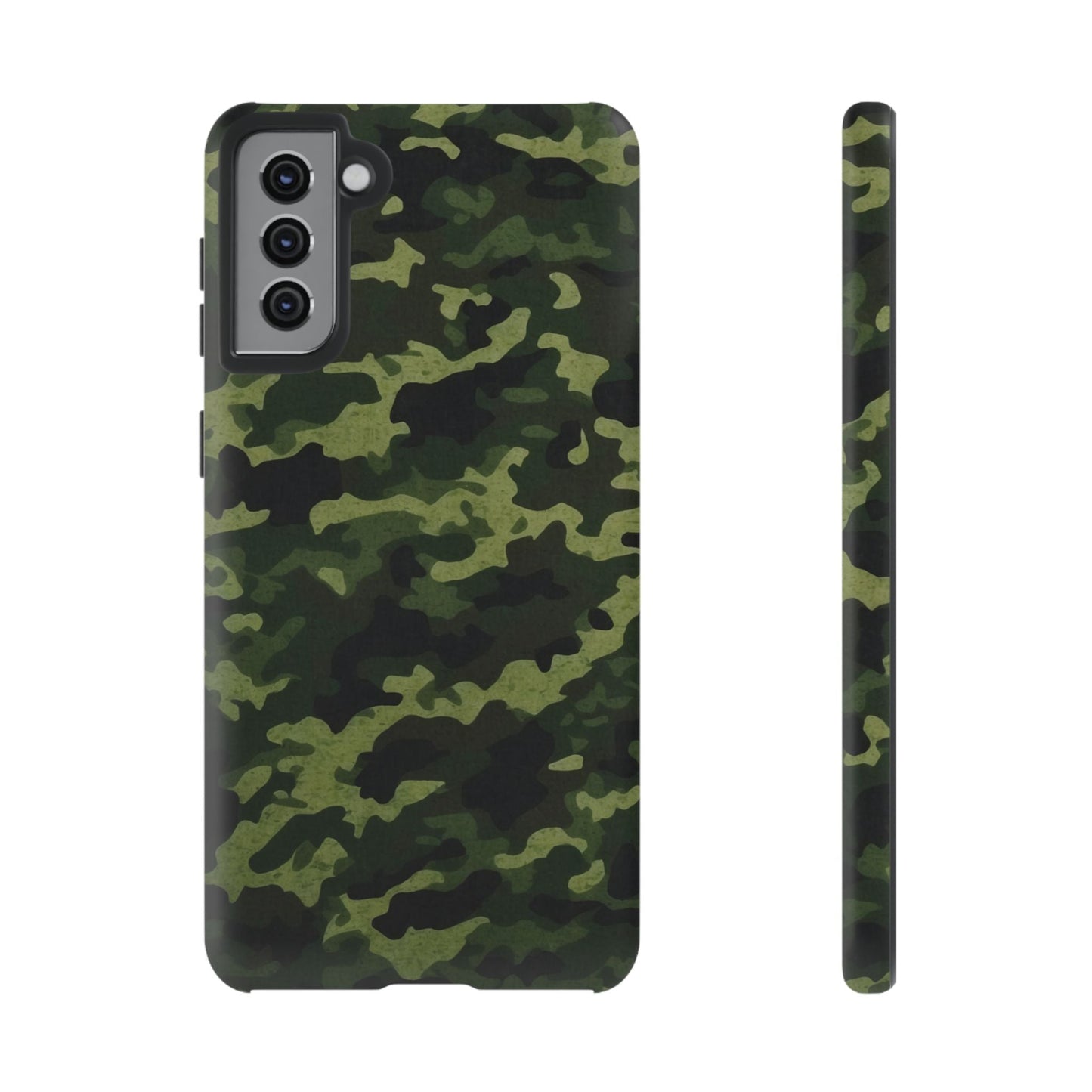 Dark Green Camouflage – Samsung Galaxy Case, Durable and Stylish - BOGO Cases