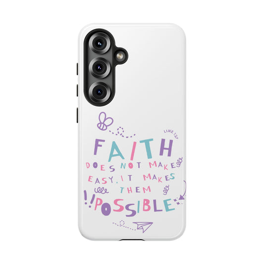 Faith Makes It Possible – Luke 1:37 Samsung Galaxy Case - BOGO Cases