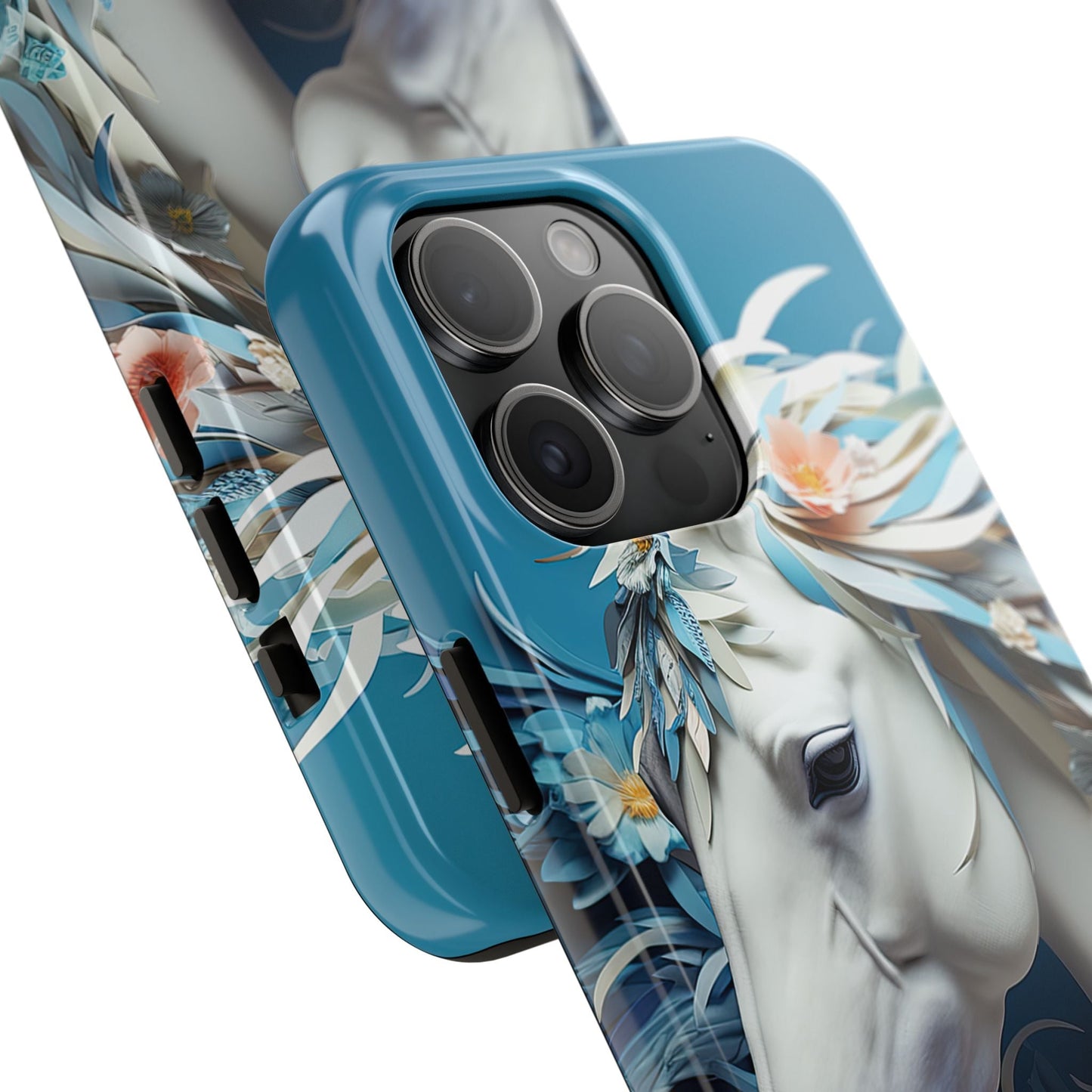 Floral Horse iPhone Case - BOGO Cases