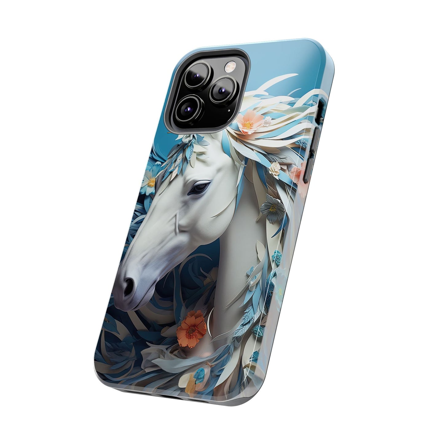 Floral Horse iPhone Case - BOGO Cases