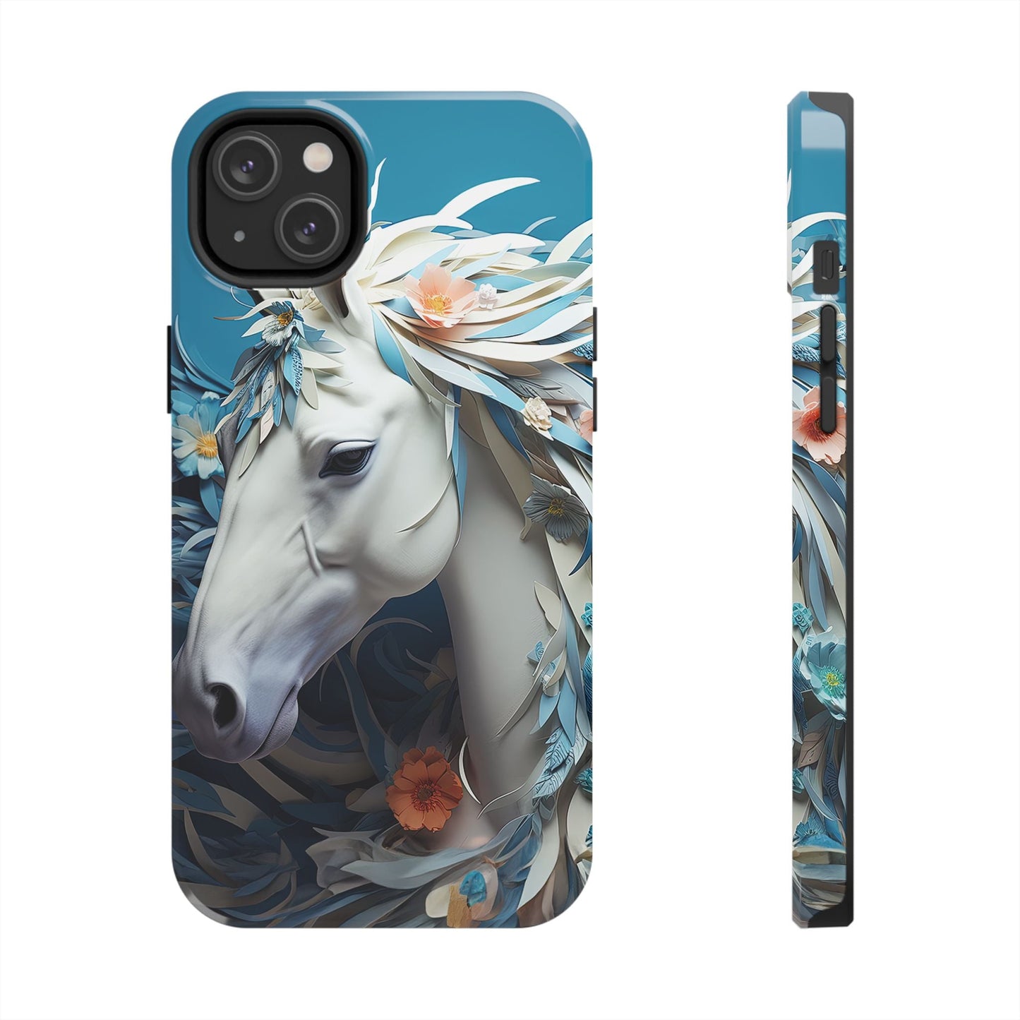 Floral Horse iPhone Case - BOGO Cases