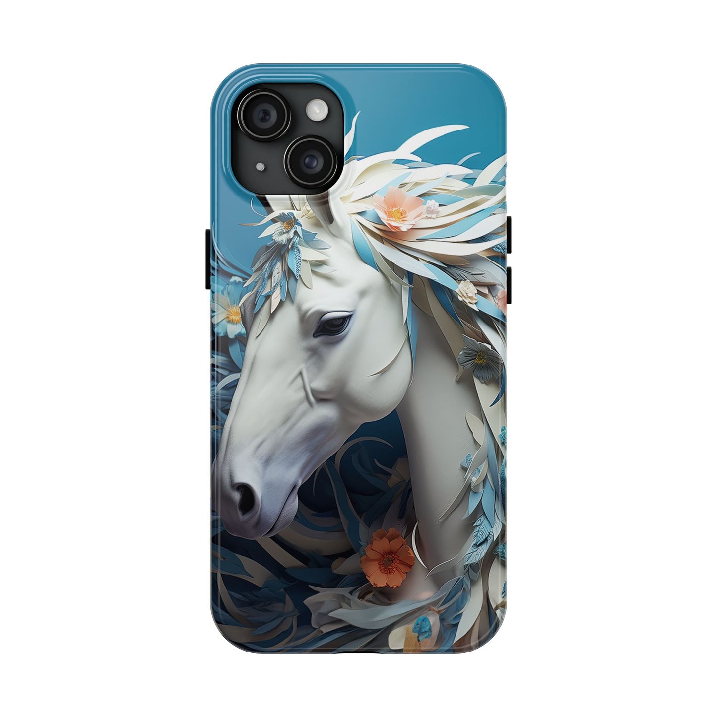 Floral Horse iPhone Case - BOGO Cases