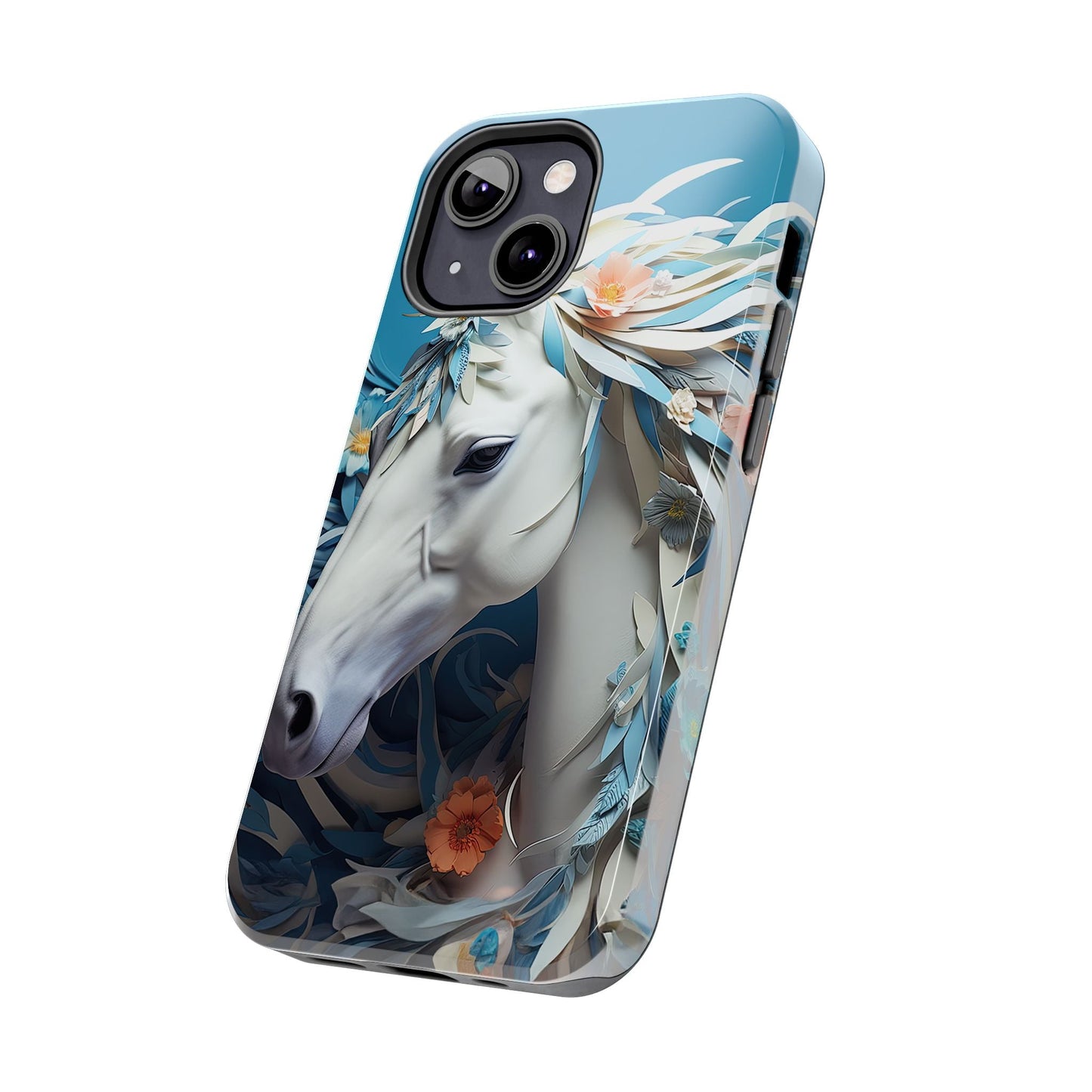 Floral Horse iPhone Case - BOGO Cases