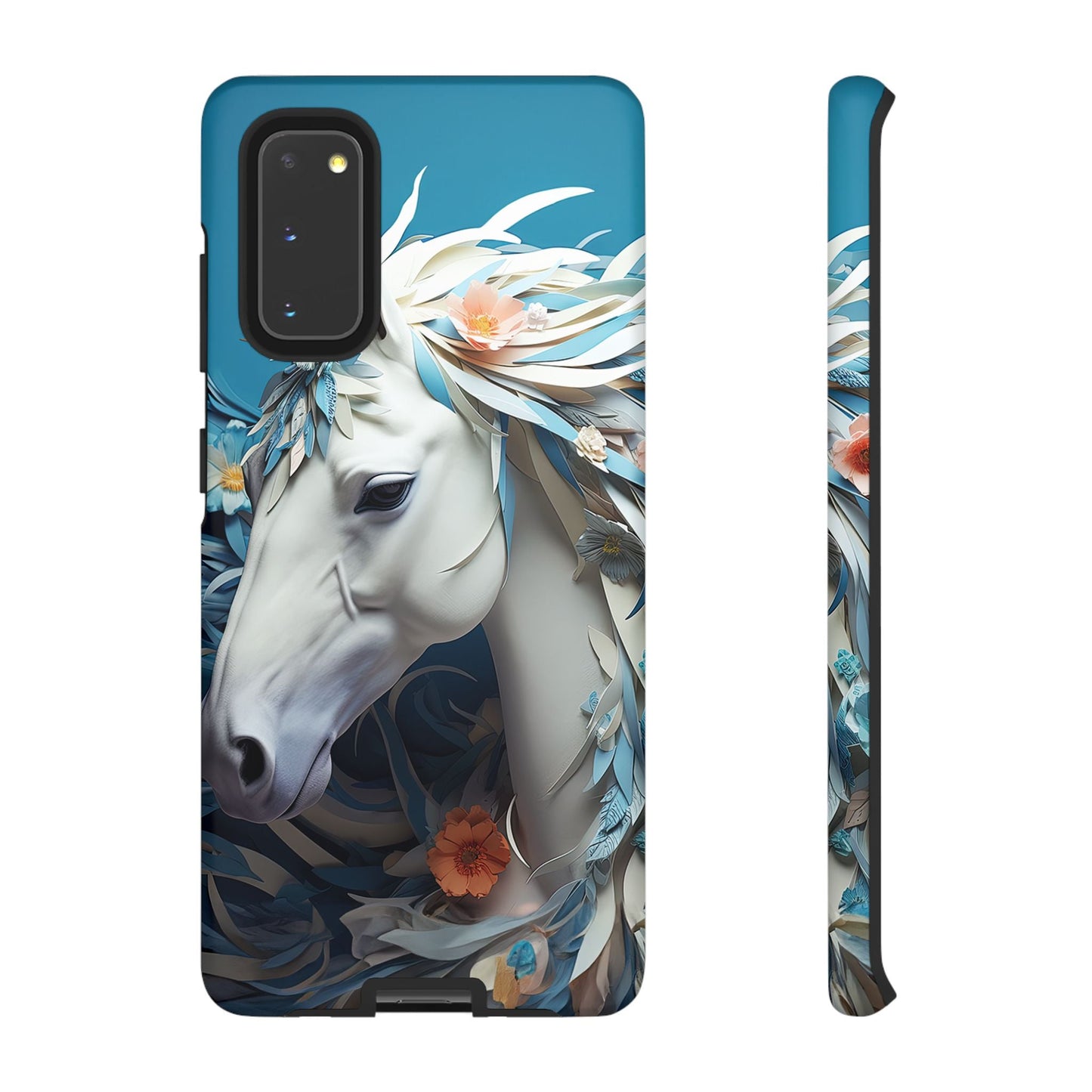 Floral Horse Samsung Galaxy Case - BOGO Cases