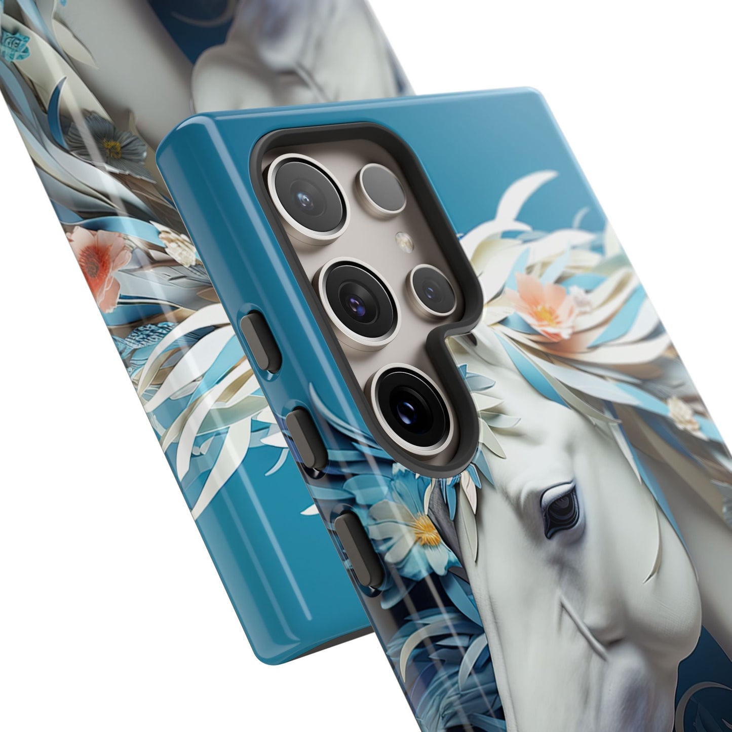 Floral Horse Samsung Galaxy Case - BOGO Cases