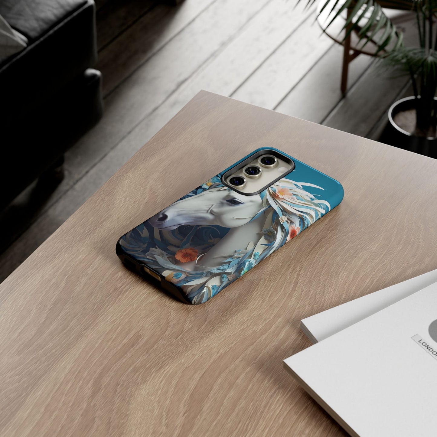 Floral Horse Samsung Galaxy Case - BOGO Cases