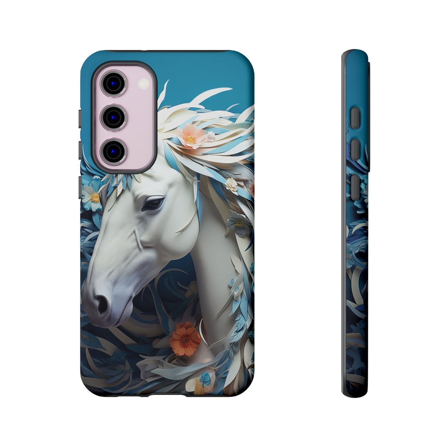 Floral Horse Samsung Galaxy Case - BOGO Cases