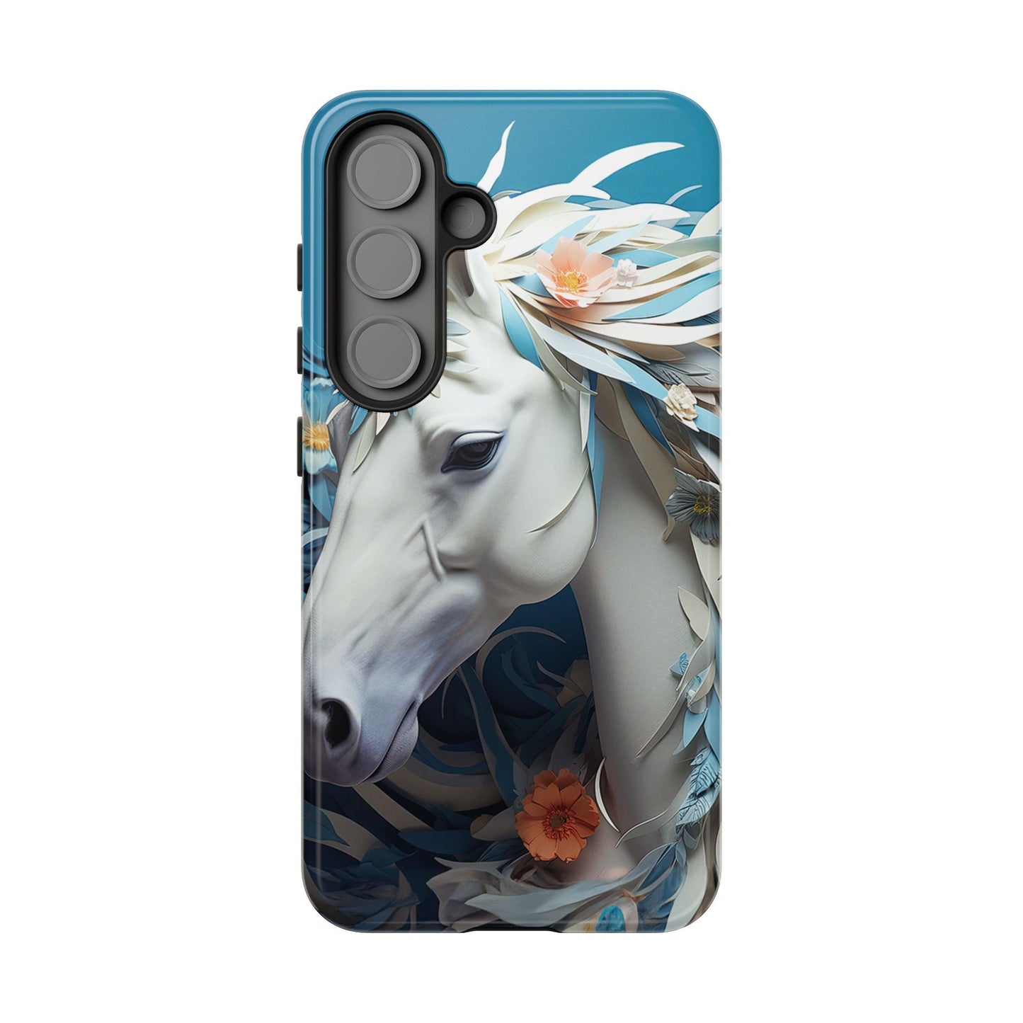 Floral Horse Samsung Galaxy Case - BOGO Cases
