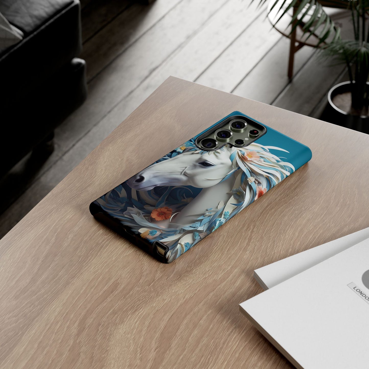 Floral Horse Samsung Galaxy Case - BOGO Cases