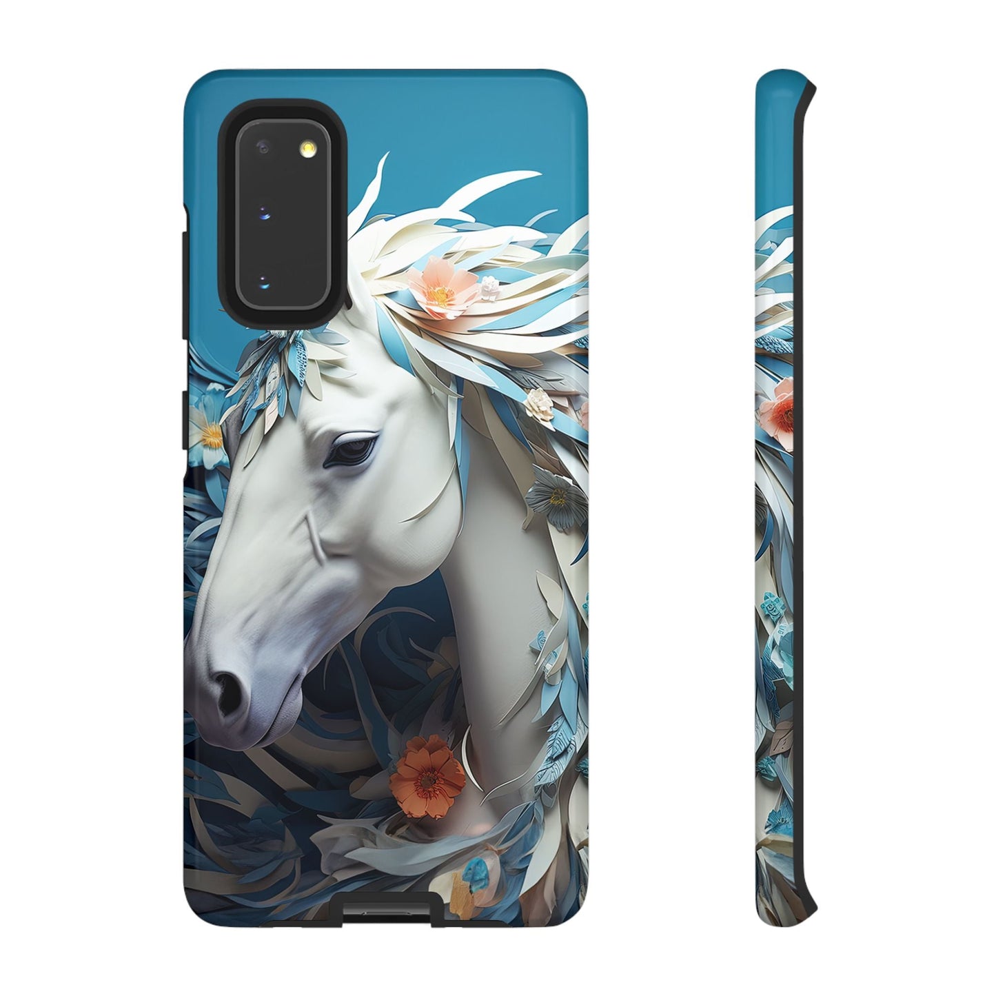 Floral Horse Samsung Galaxy Case - BOGO Cases