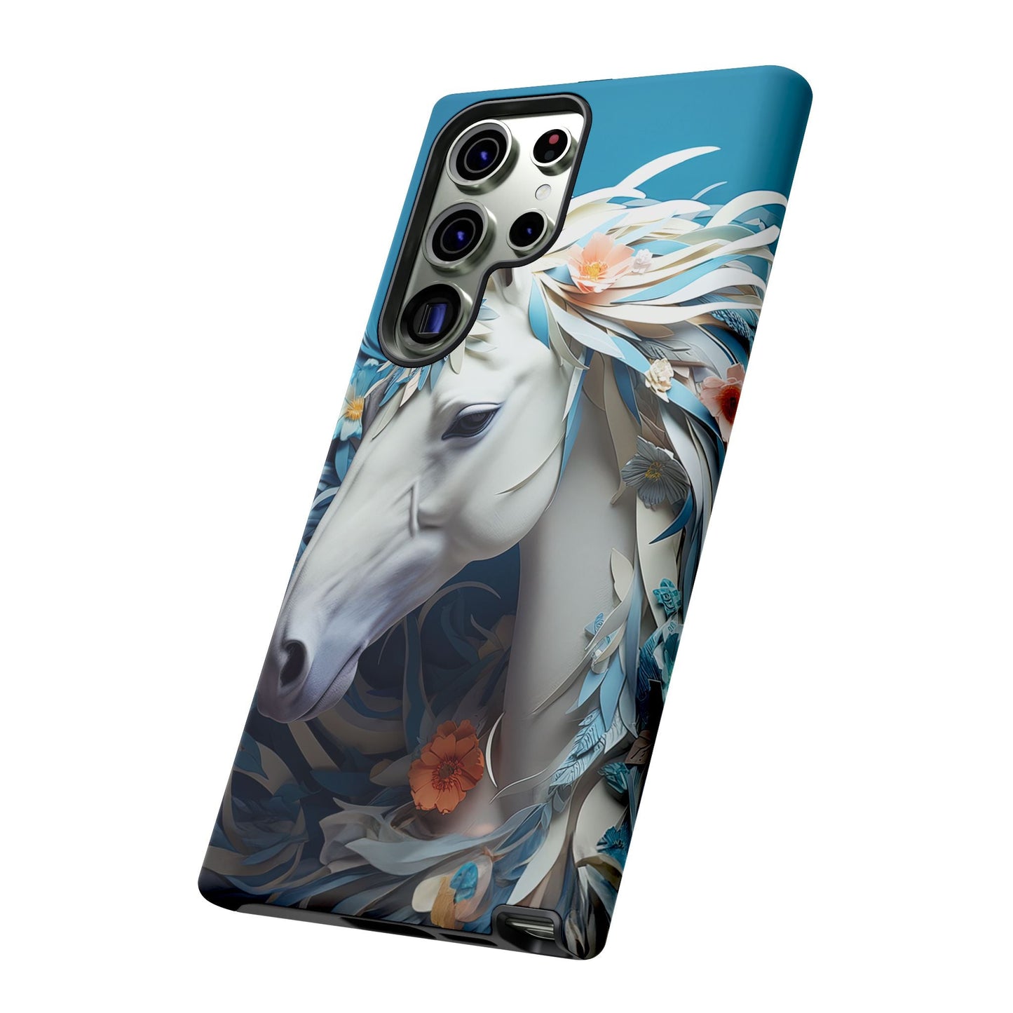 Floral Horse Samsung Galaxy Case - BOGO Cases