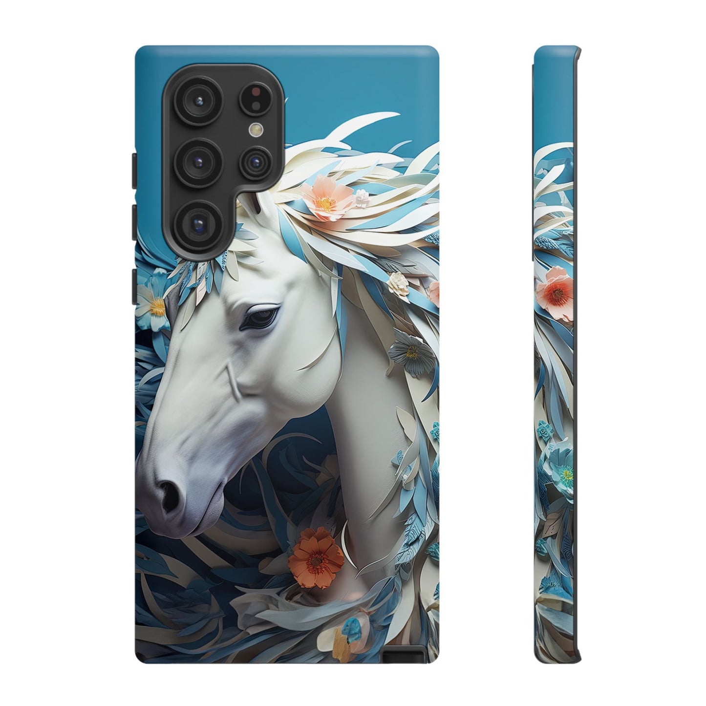 Floral Horse Samsung Galaxy Case - BOGO Cases