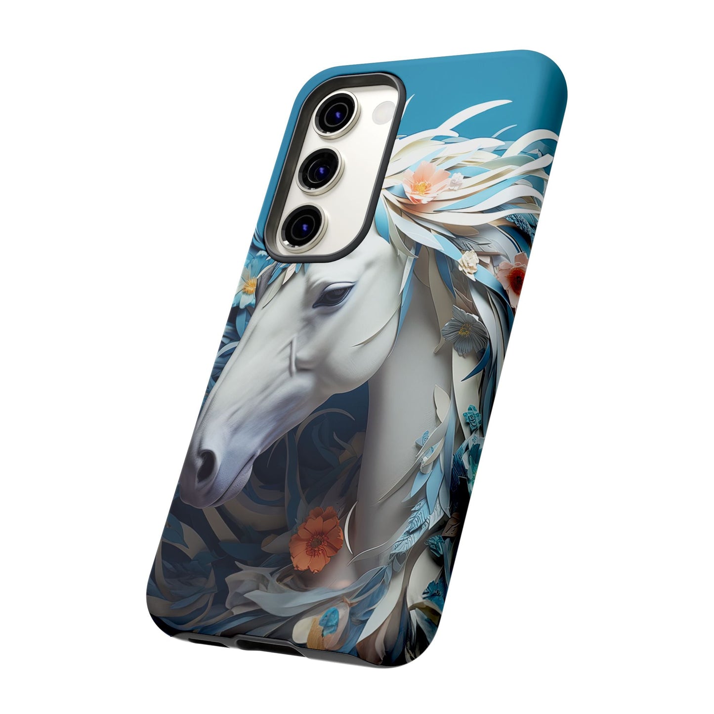 Floral Horse Samsung Galaxy Case - BOGO Cases