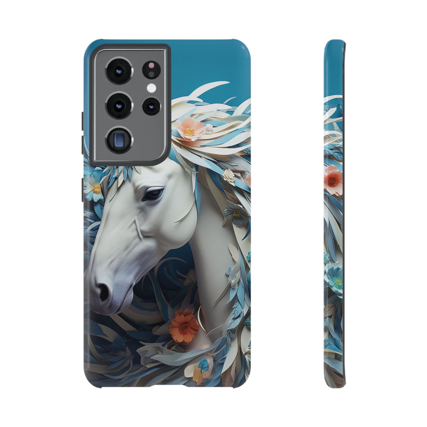 Floral Horse Samsung Galaxy Case - BOGO Cases