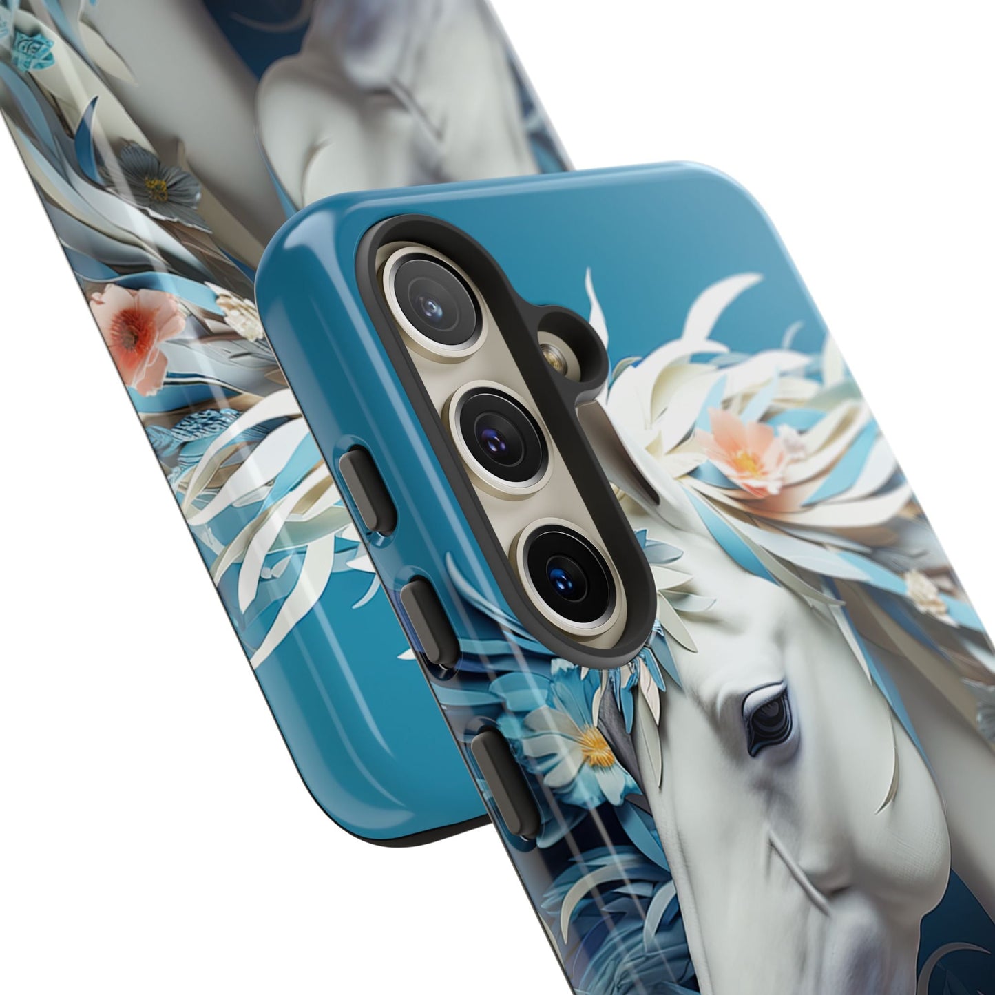 Floral Horse Samsung Galaxy Case - BOGO Cases
