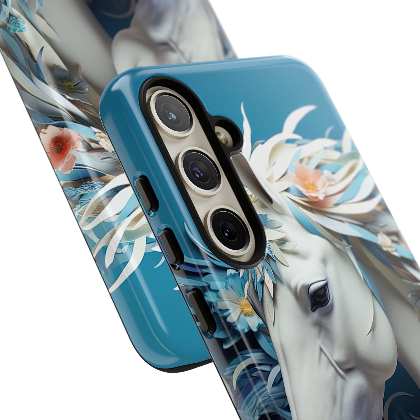 Floral Horse Samsung Galaxy Case - BOGO Cases
