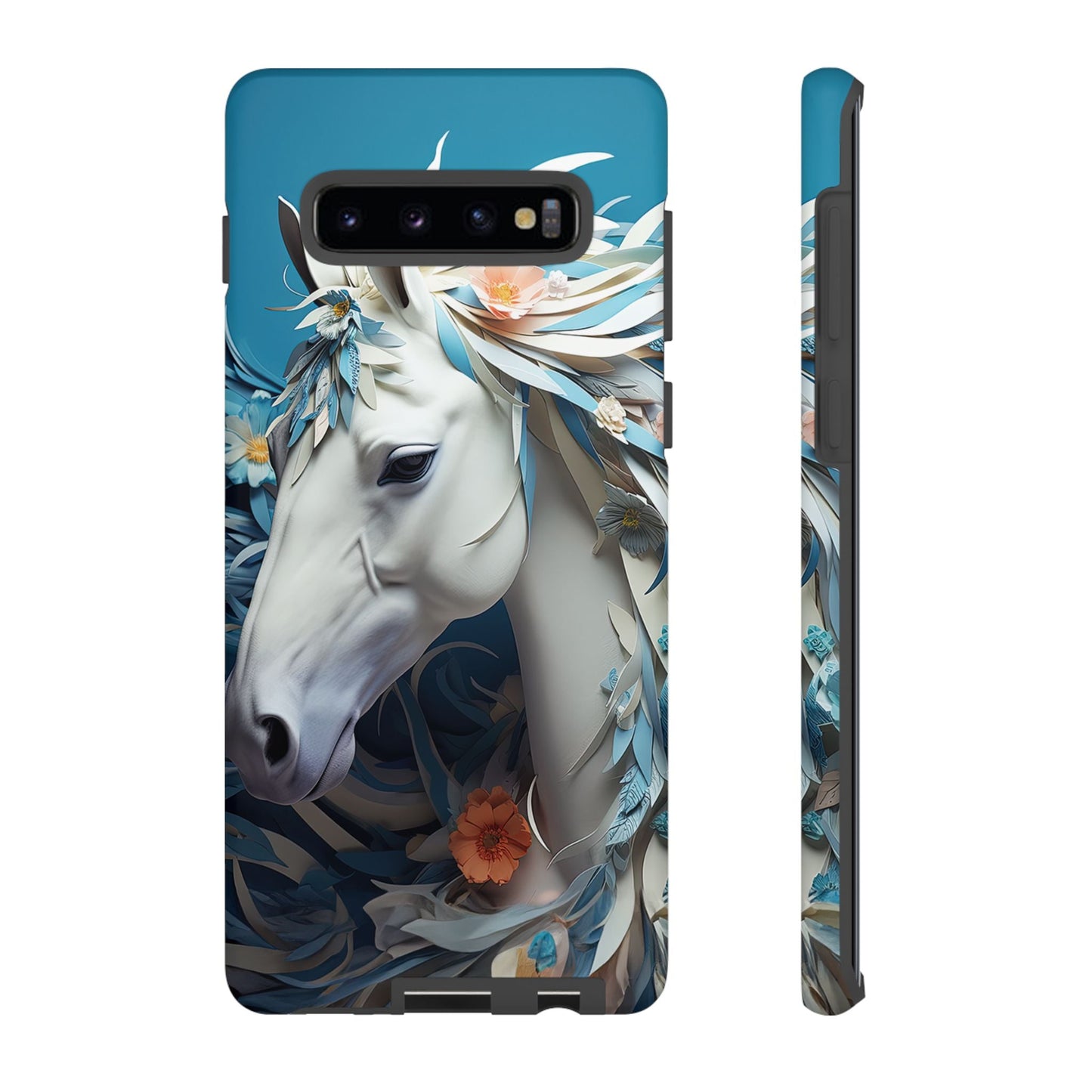 Floral Horse Samsung Galaxy Case - BOGO Cases