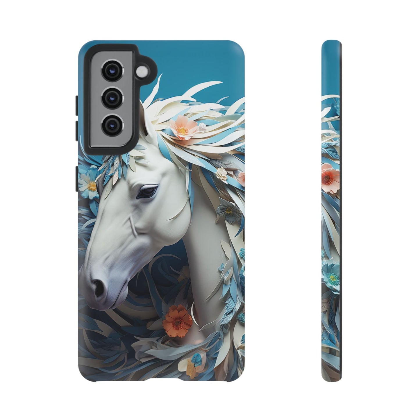 Floral Horse Samsung Galaxy Case - BOGO Cases